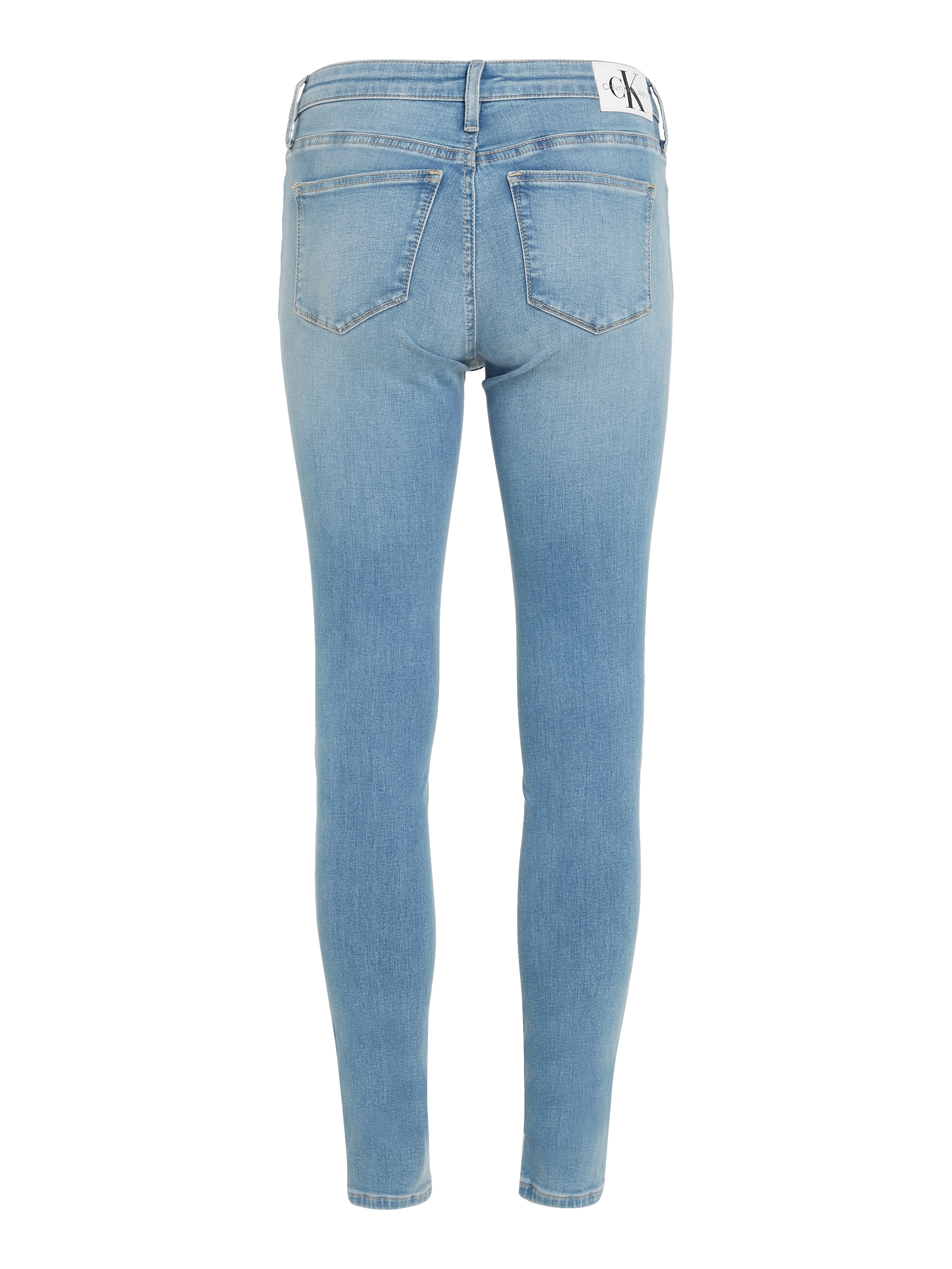 Calvin Klein Jeans Skinny-fit-Jeans »MID RISE SKINNY«, 5-Pocket-Form