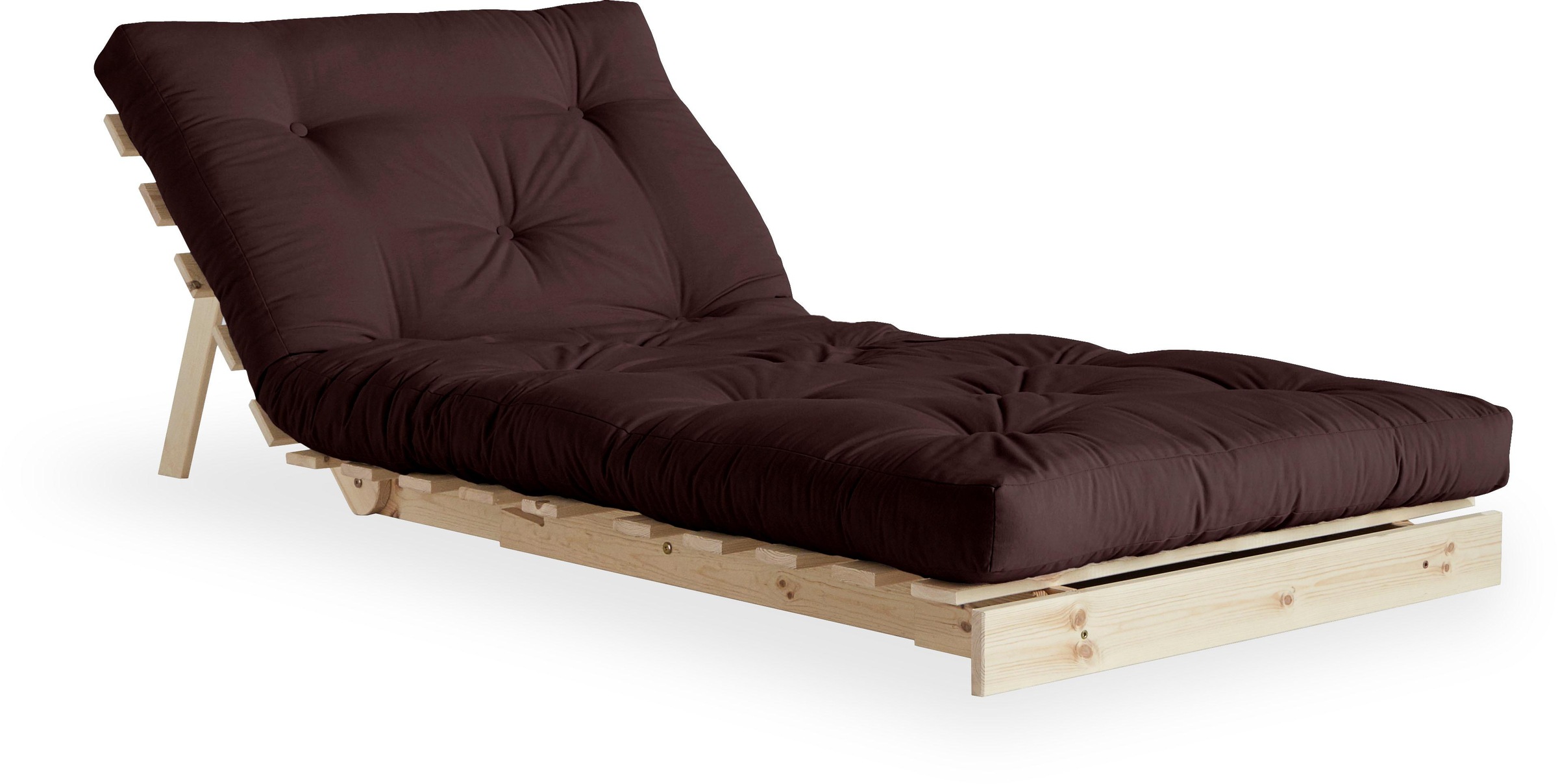 Karup Design Schlafsofa »Roots 90 Schlafsofa, Gästebett, Sofa mit Futonmatratze«, Inkl. Futonmatratze, Liegefläche 90x200 cm, FSC® zertifizierte Kiefer