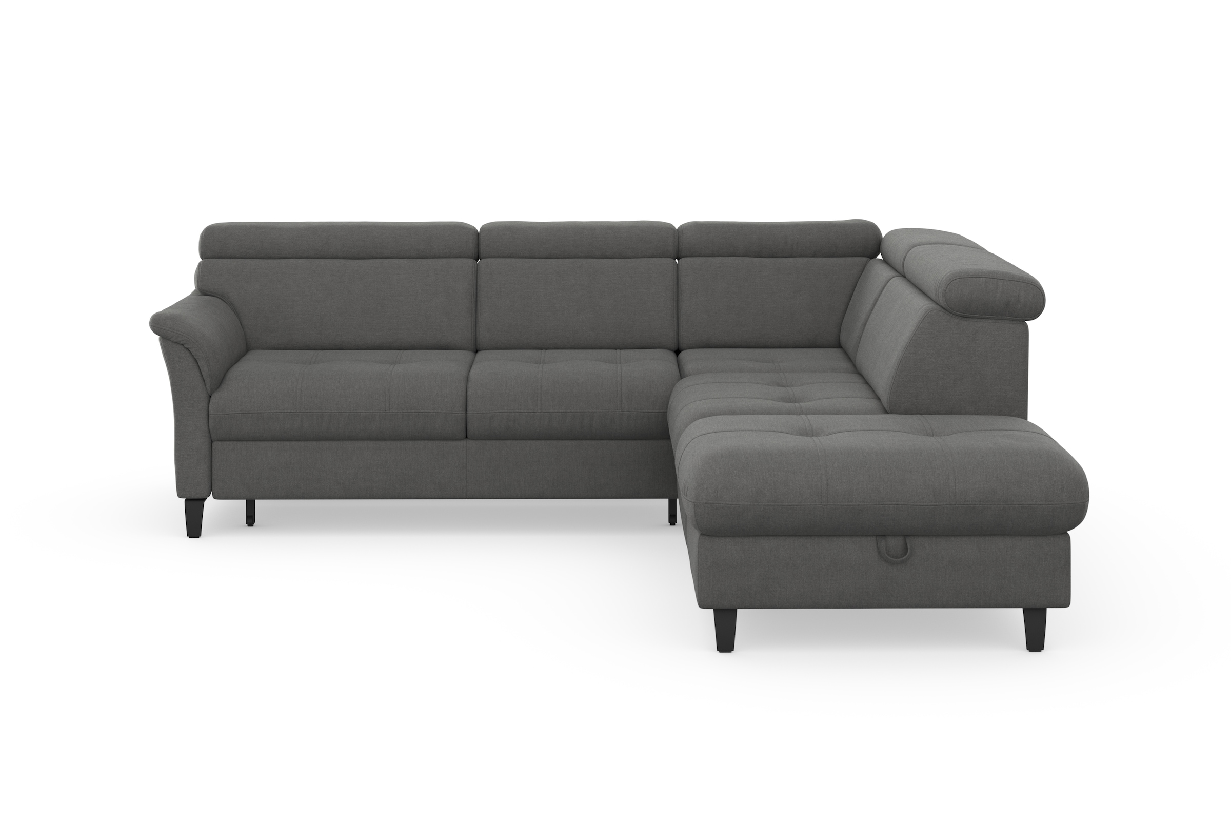 Image of sit&more Ecksofa "Marano L-Form" inklusive Kopfteilverstellung, wahlweise mit Bettfunktion, Bettkasten