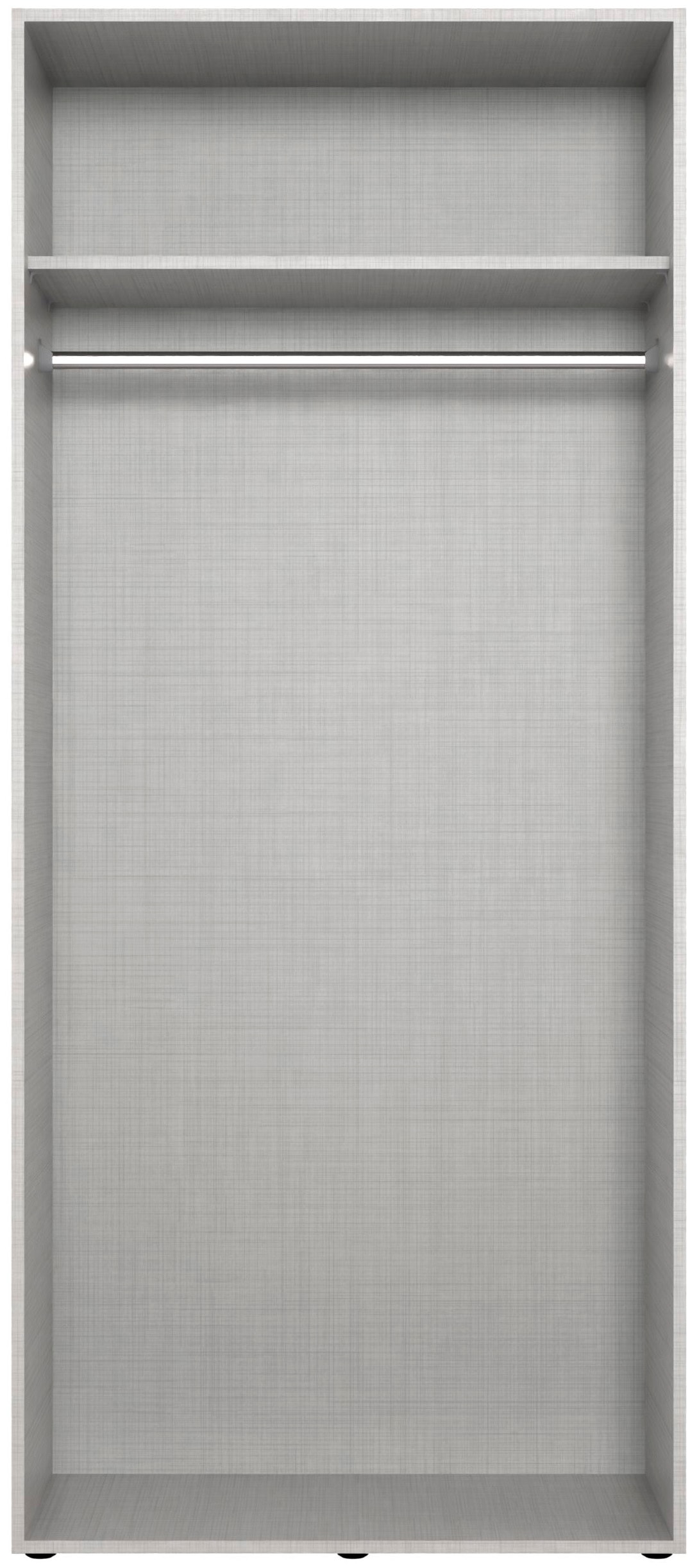 Wimex Armoires à vêtements »Mugano,in 8 Breiten,3 Höhen,2 Tiefen, viele Farben, Made in Germany« in Basic oder Premium Ausstattung,  mit langen oder kurzen Griffen aus Metall, mit oder ohne Spiegel