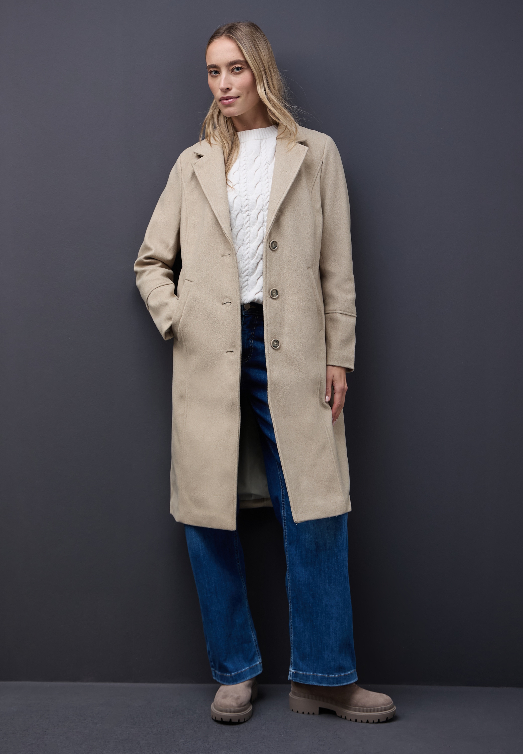 STREET ONE Veste d'extérieur mit Kapuze mit Kapuze