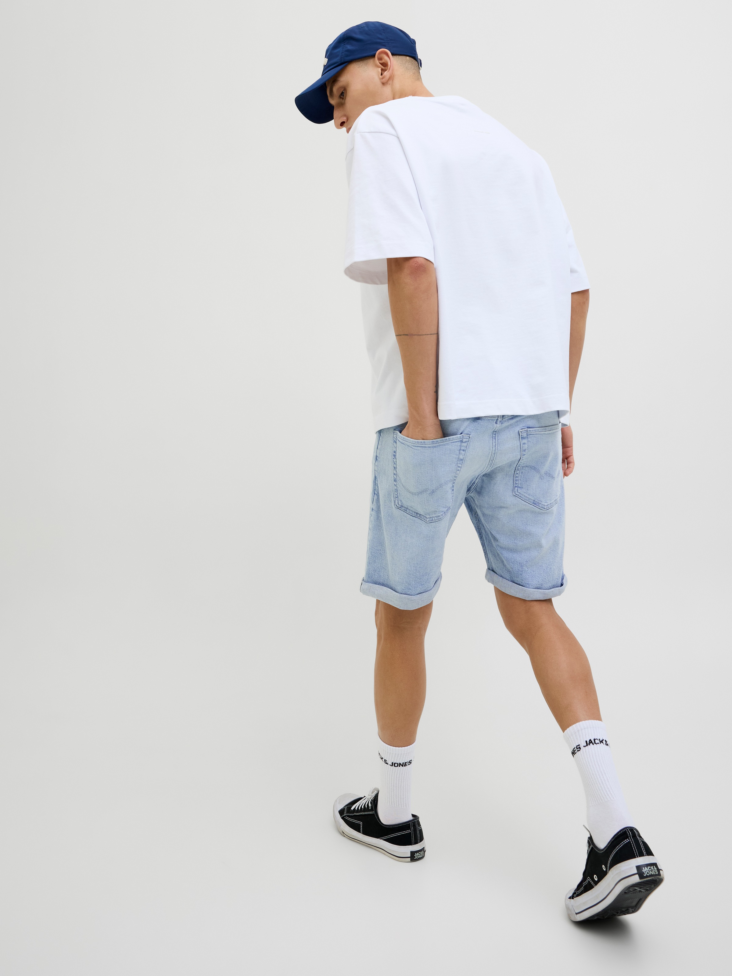 Jack & Jones Shorts »JJIRICK JJIORIGINAL SHORTS AM 360 SN«, im Five-Pocket Style