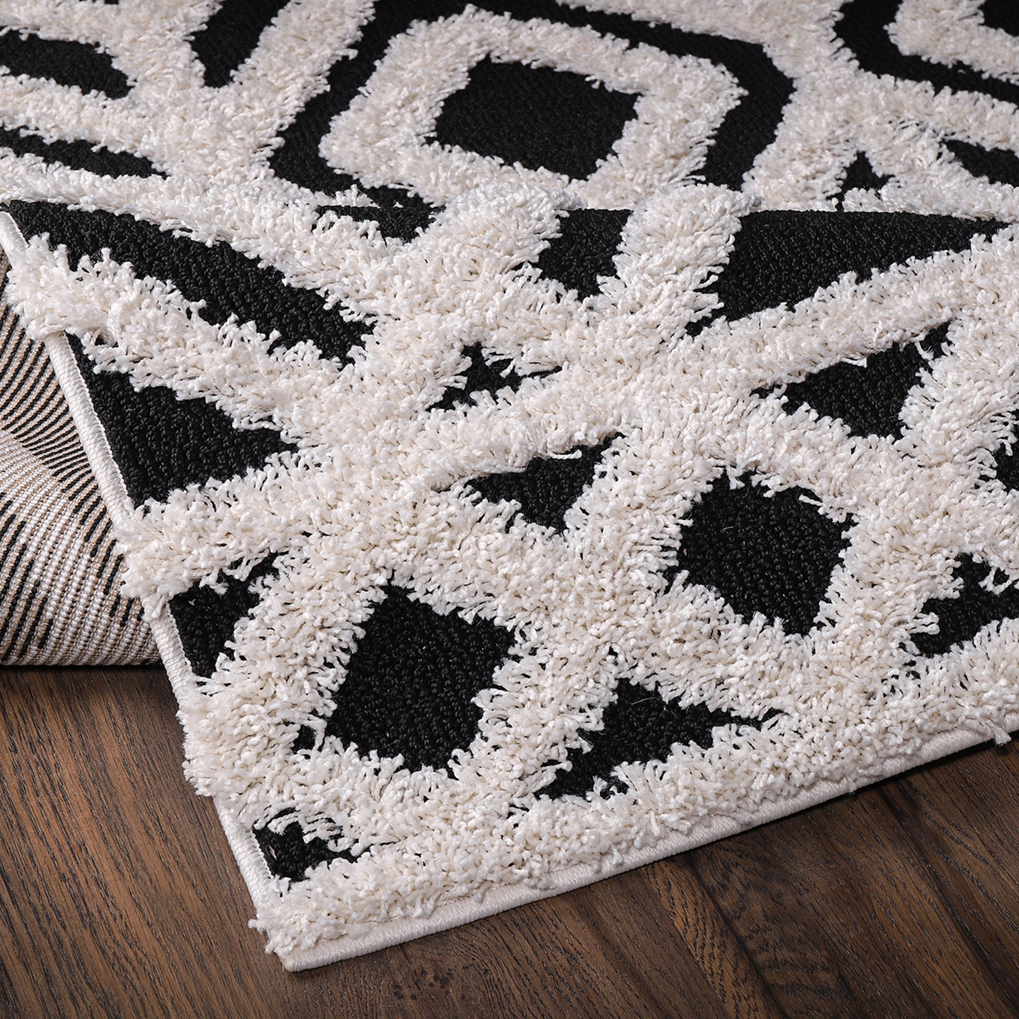 Sanat Hochflor-Teppich »Luxus 3506« rechteckig 30 mm Höhe robuster Langflor, weich, Wohnzimmer, Schlafzimmer