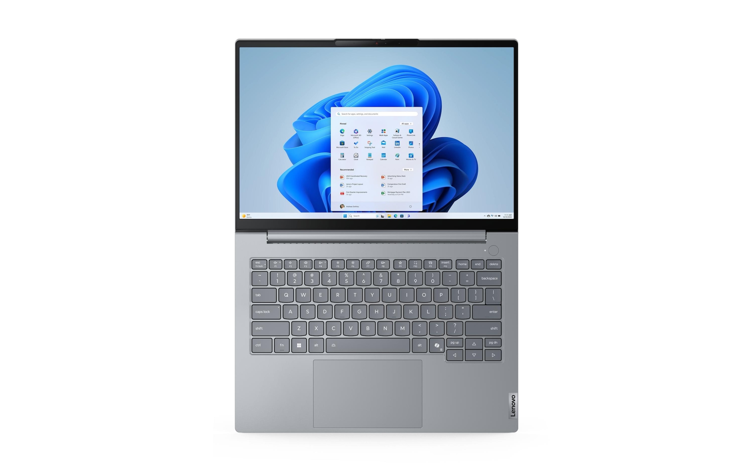 Lenovo Notebook »ThinkBook 14 G8 IAL«, 35,56 cm, / 14 Zoll, Intel, Core Ultra 7, Intel Graphics, eingebauter Lautsprecher, eingebautes Mikrofon, Webcam
