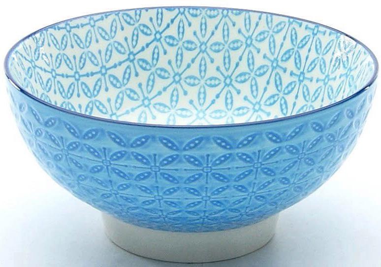 Müslischale "Mediterran", Steinzeug, (Set 4-tlg.)