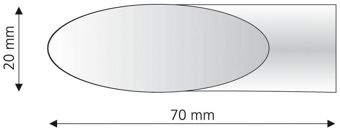 Liedeco Gardinenstangen-Endstück »Cut«, (Set, 2 St.), für Gardinenstangen Ø  16 mm bequem kaufen