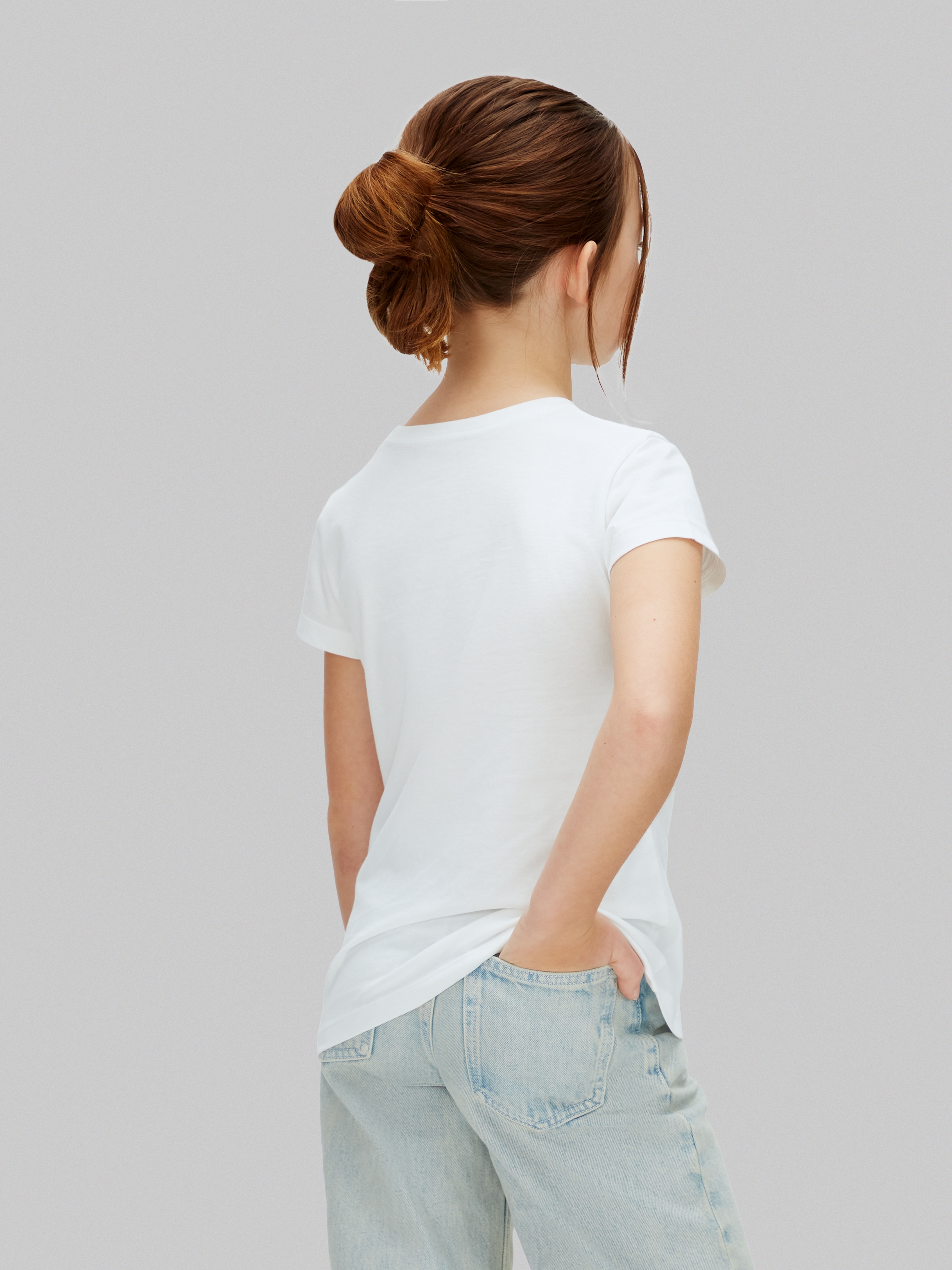 Calvin Klein Jeans T-shirt »SCRIPT LOGO SLIM T-SHIRT« Regular fit für Kinder, mit Logoschriftzug