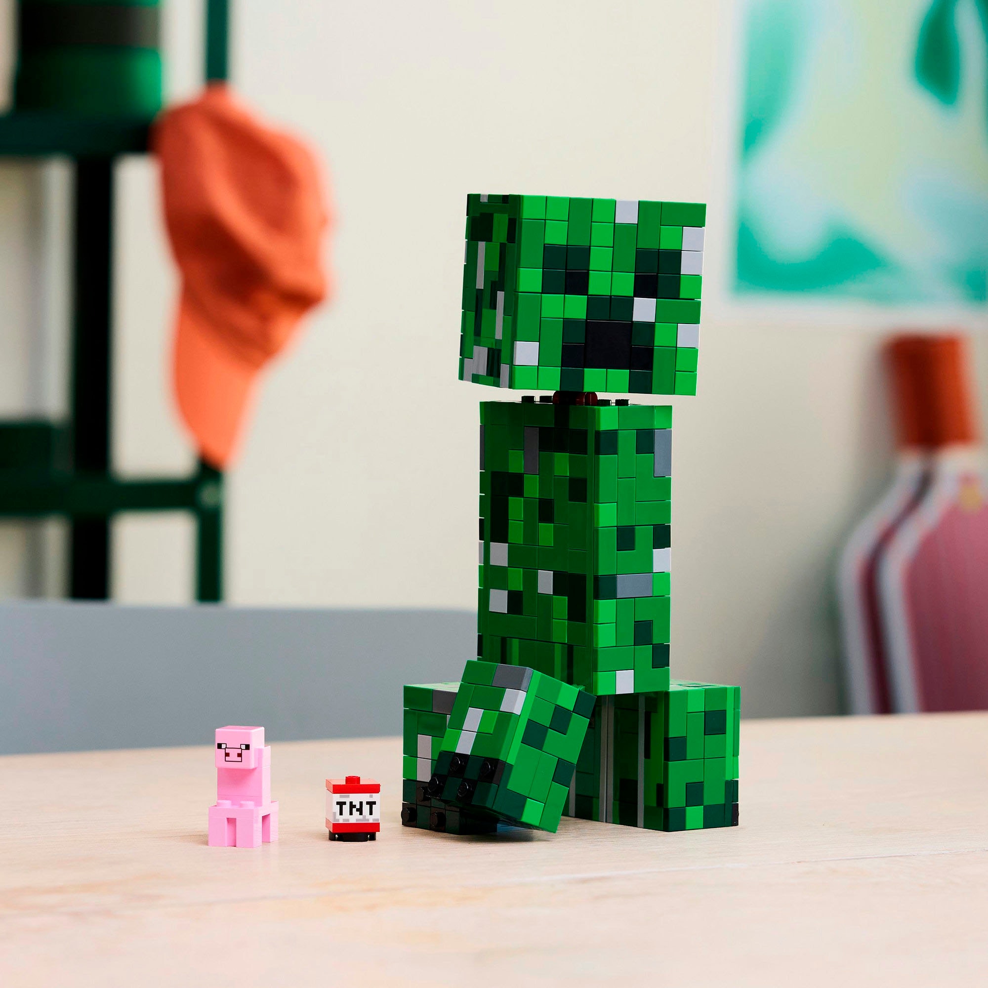 LEGO® Konstruktionsspielsteine »Der Creeper (21276), LEGO Minecraft« Made in Europe