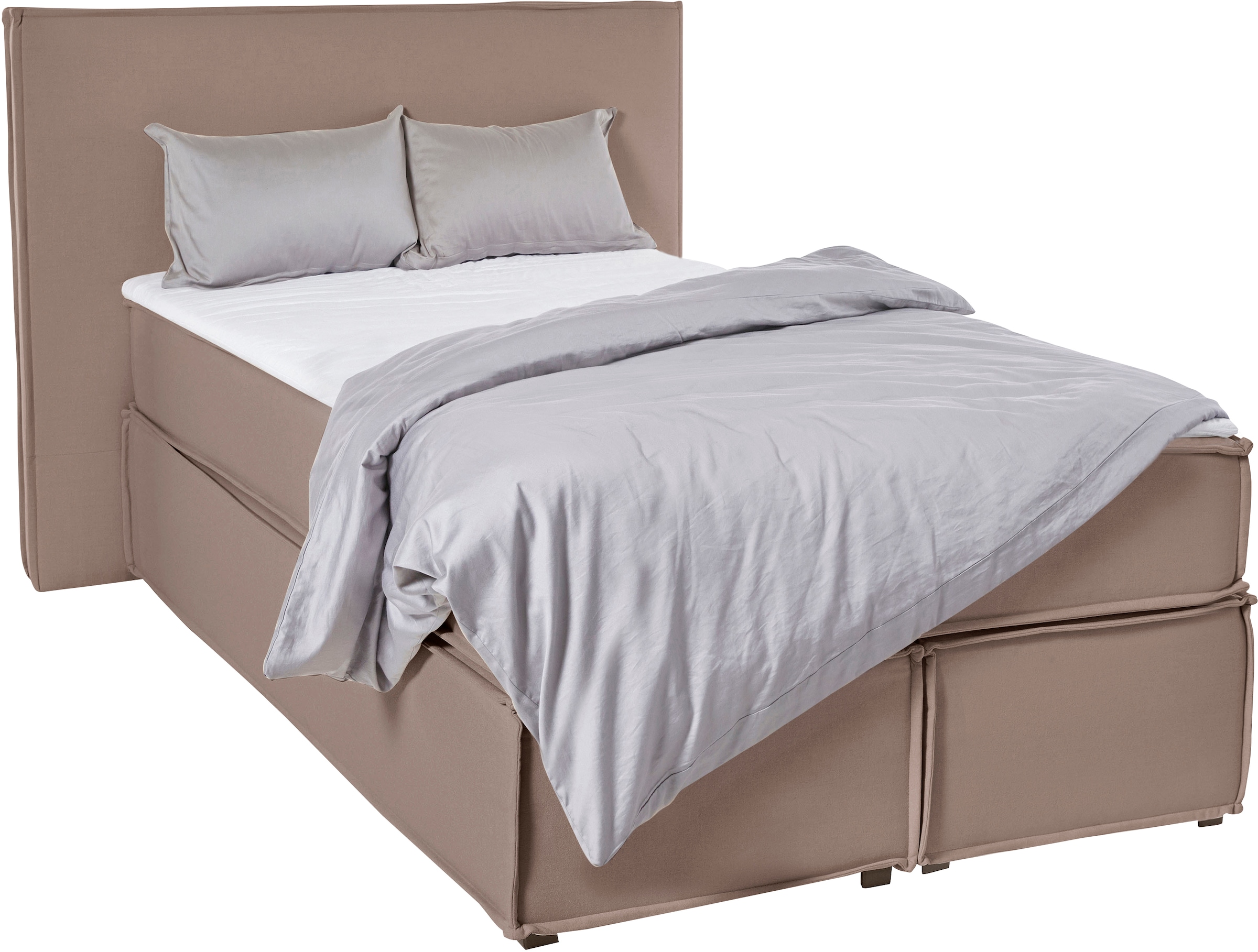 LeGer Home by Lena Gercke Boxspringbett »Yuma« incl. Topper, in 4 Breiten, 3 Matratzenarten und je 2 Härtegraden