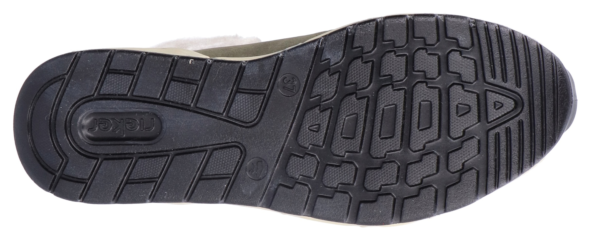 Rieker Sneaker, Freizeitschuh, Schlupfboots mit Vorder-Reissverschluss