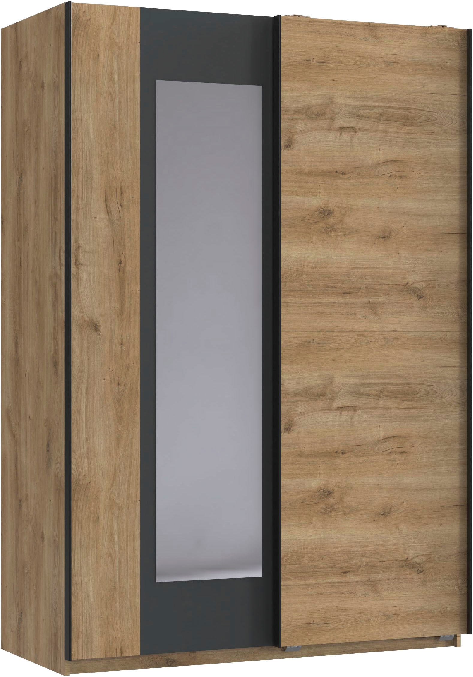 Image of Wimex Schwebetürenschrank "Texel in den Breiten 135cm & 180cm erhältlich, inkl. Spiegel" mit Metallgriffen