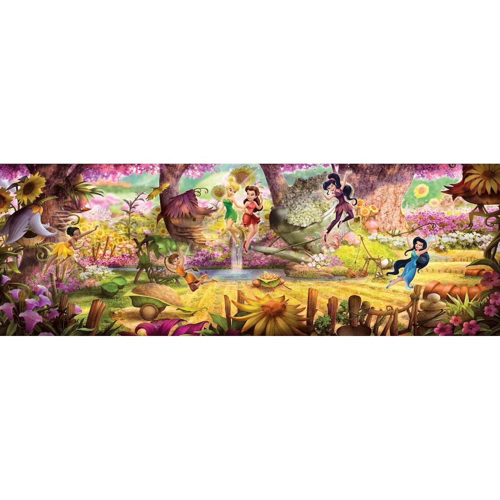 Komar Fototapete »Fairies Forest«, bedruckt-Comic, ausgezeichnet lichtbeständig
