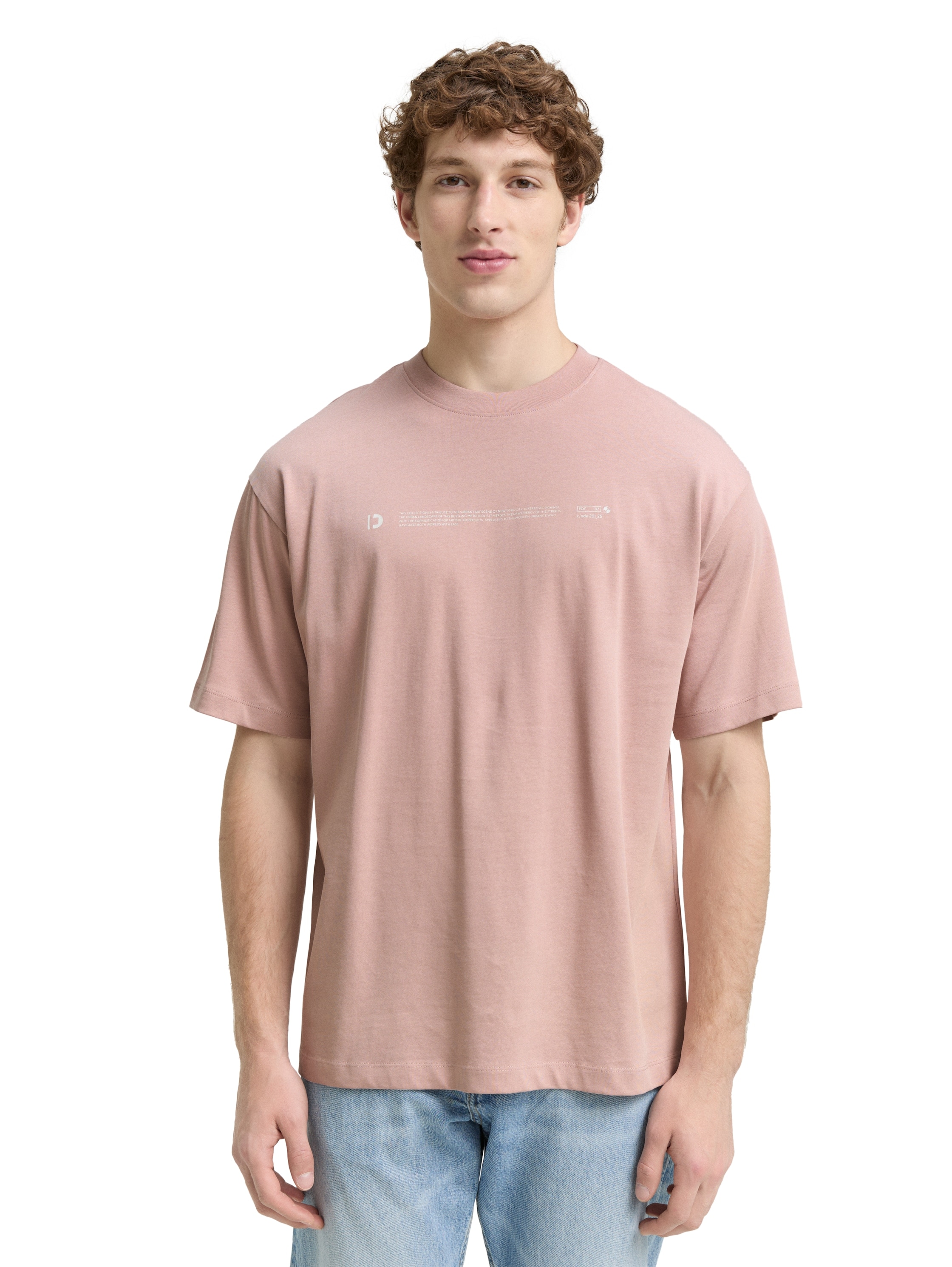 Image of TOM TAILOR Denim T-Shirt mit Schriftzug