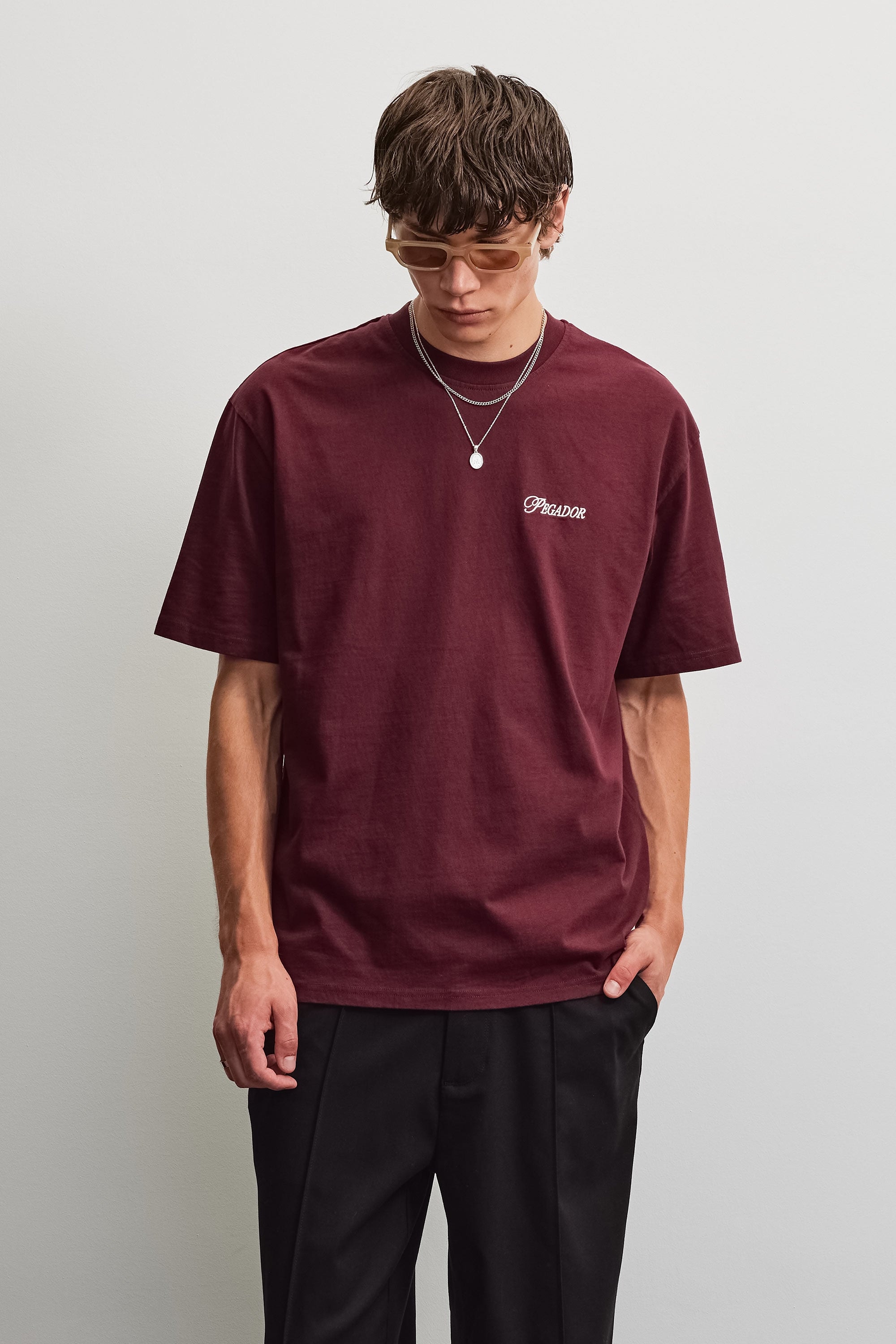 Image of PEGADOR T-Shirt "Carloforte Oversized Tee" Baumwolle, oversize