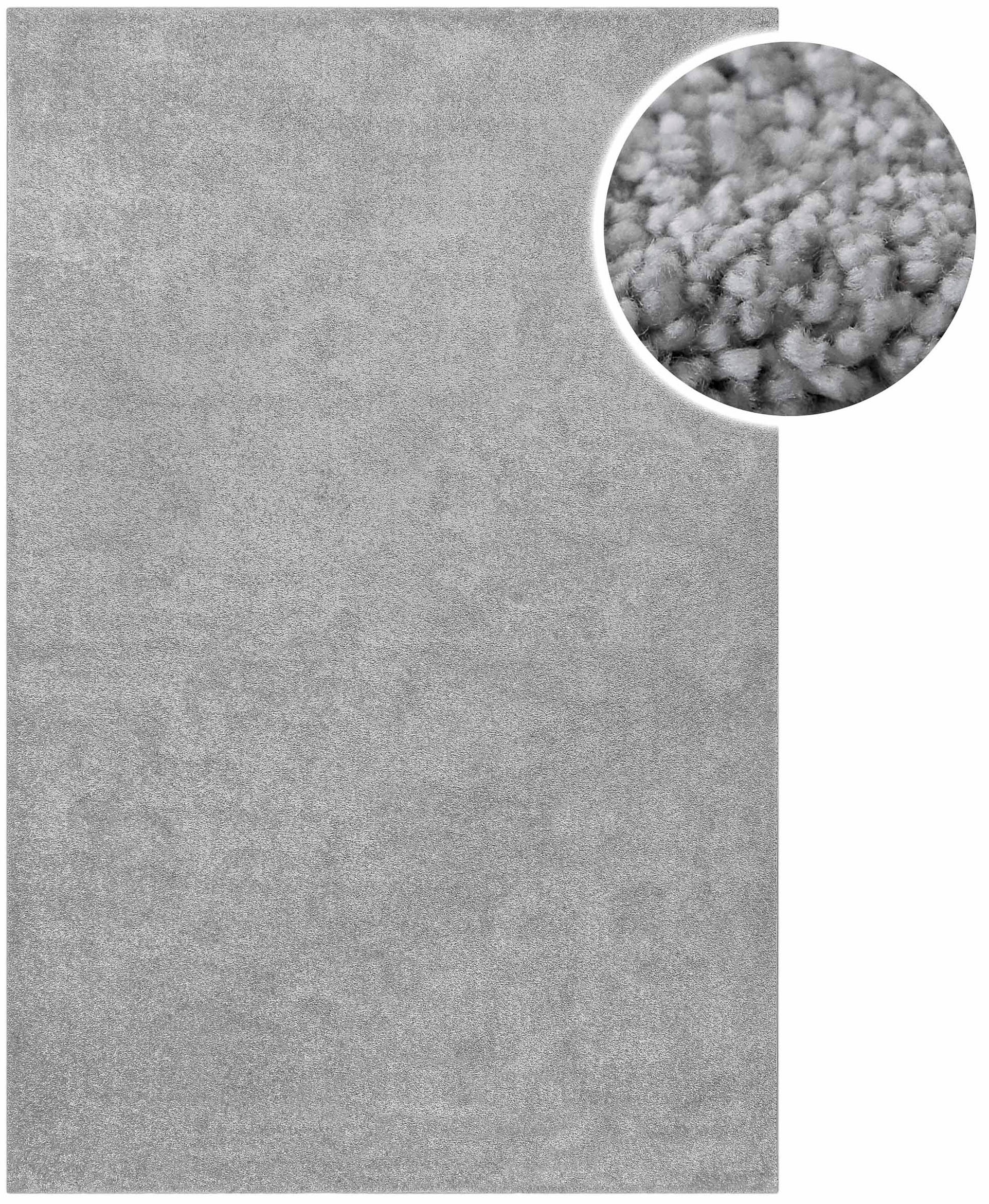 GOODproduct Teppich »Lisbea« rechteckig 17 mm Höhe moderner dichter weicher Kurzflorteppich, Wohnzimmer, Schlafzimmer