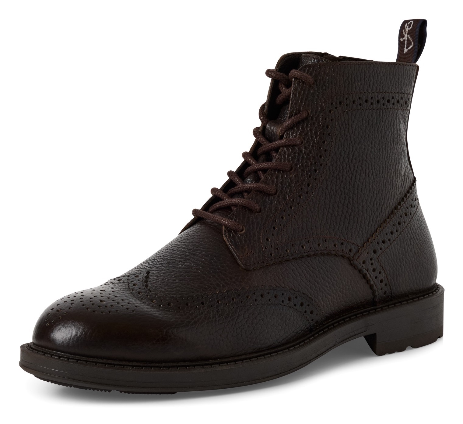 Image of MARCO TOZZI by GMK Schnürboots, Schnürstiefelette, Businessschuh mit eleganter Lyralochung