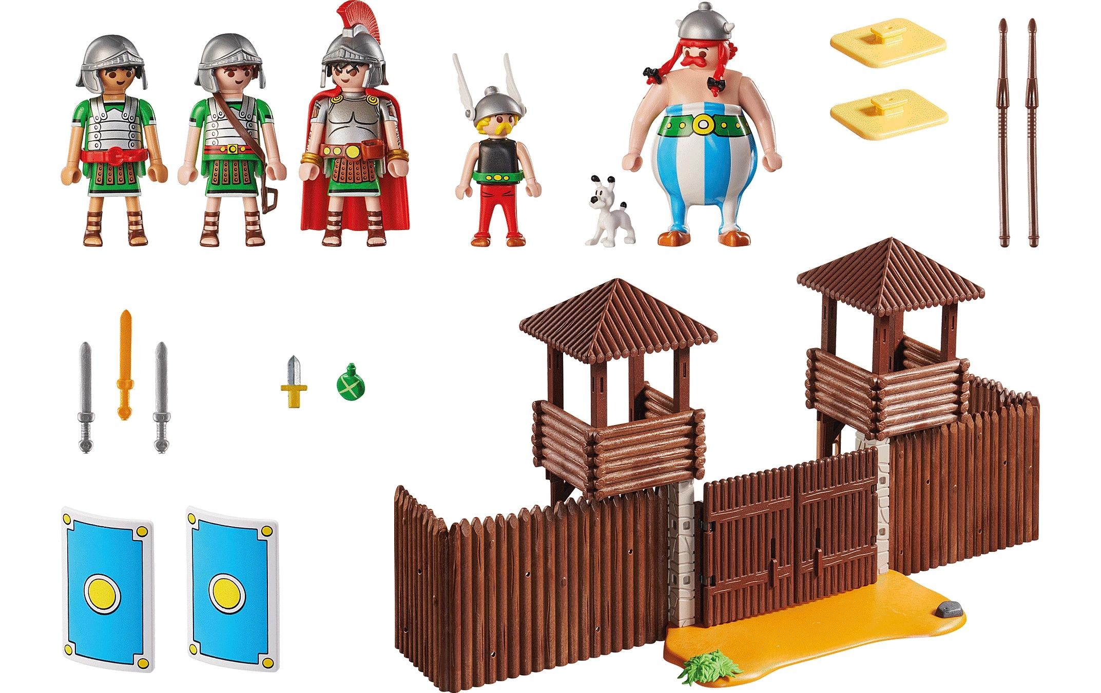 Playmobil® Spielbausteine »Asterix Römerlager 71542«, (181 St.)