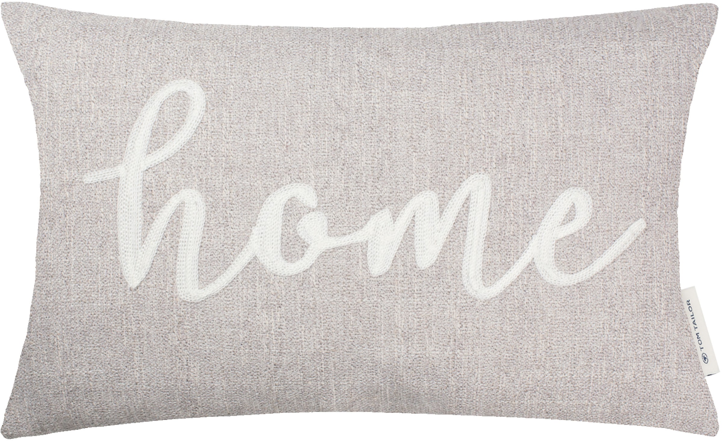 Image of Dekokissen "Home" mit Schriftzug