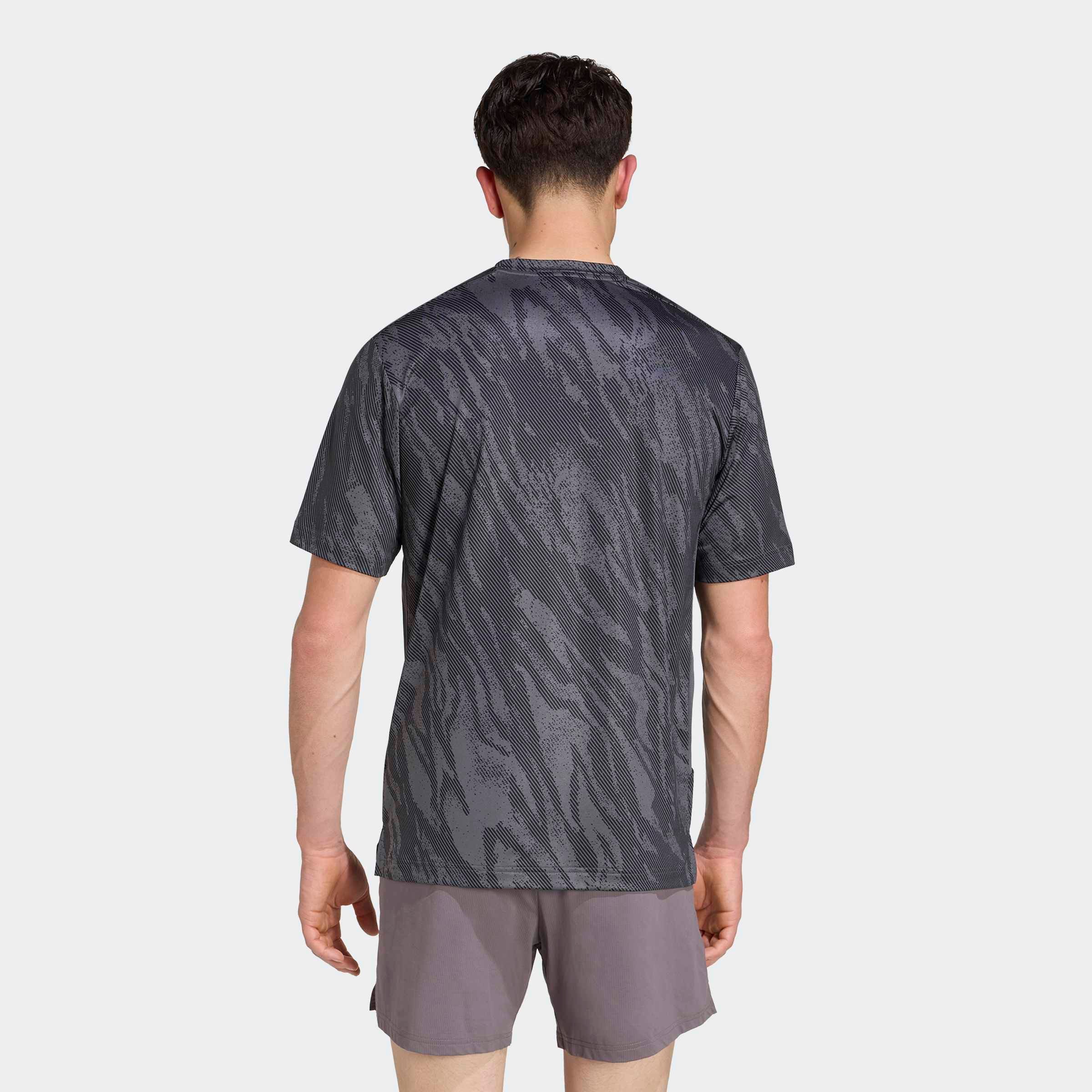 adidas Performance T-shirt »COOL INTENSITY WORKOUT« style sportif, col rond, sans fermeture