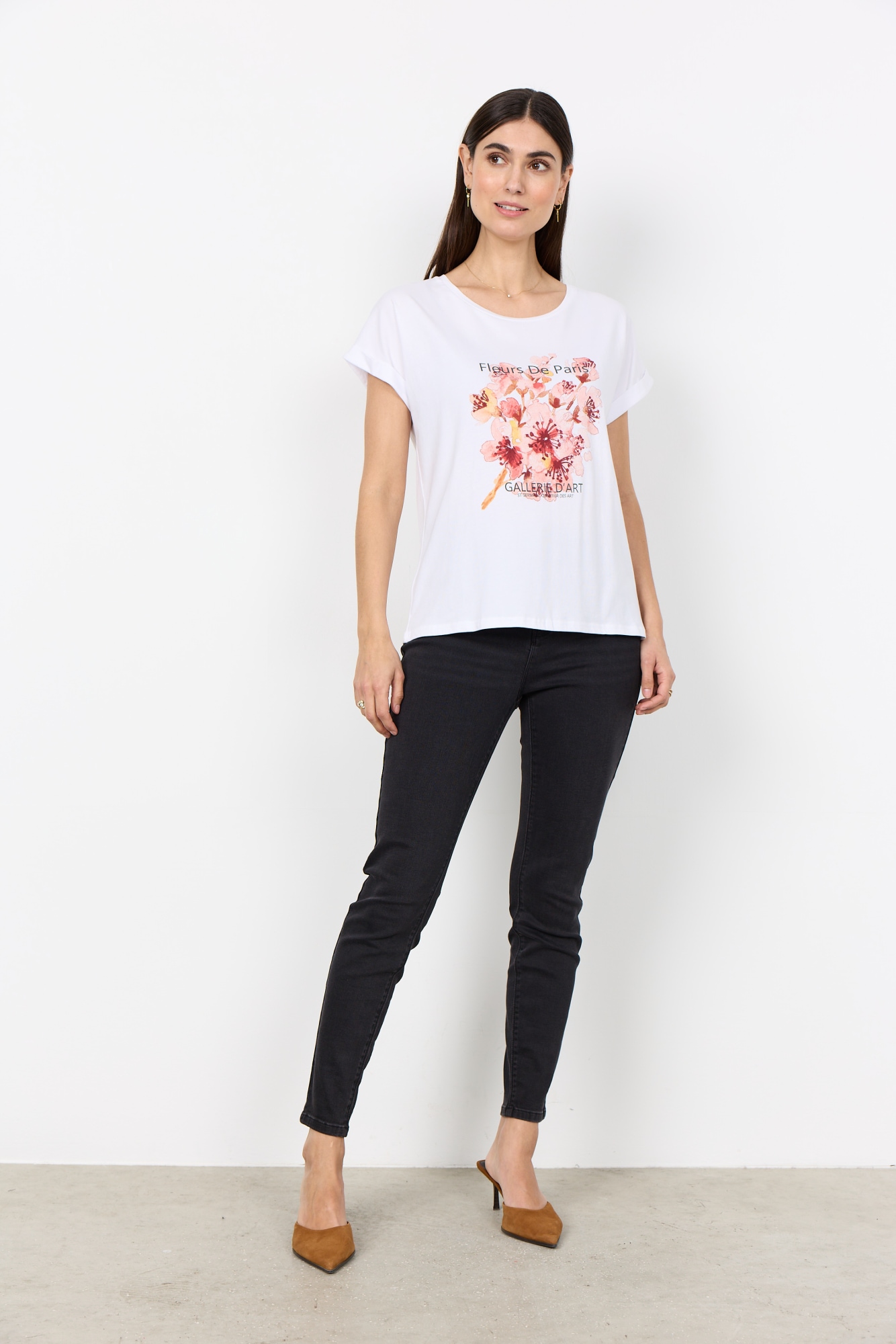 soyaconcept T-Shirt »SC-RINA FP 18« Baumwolle mit Stretch