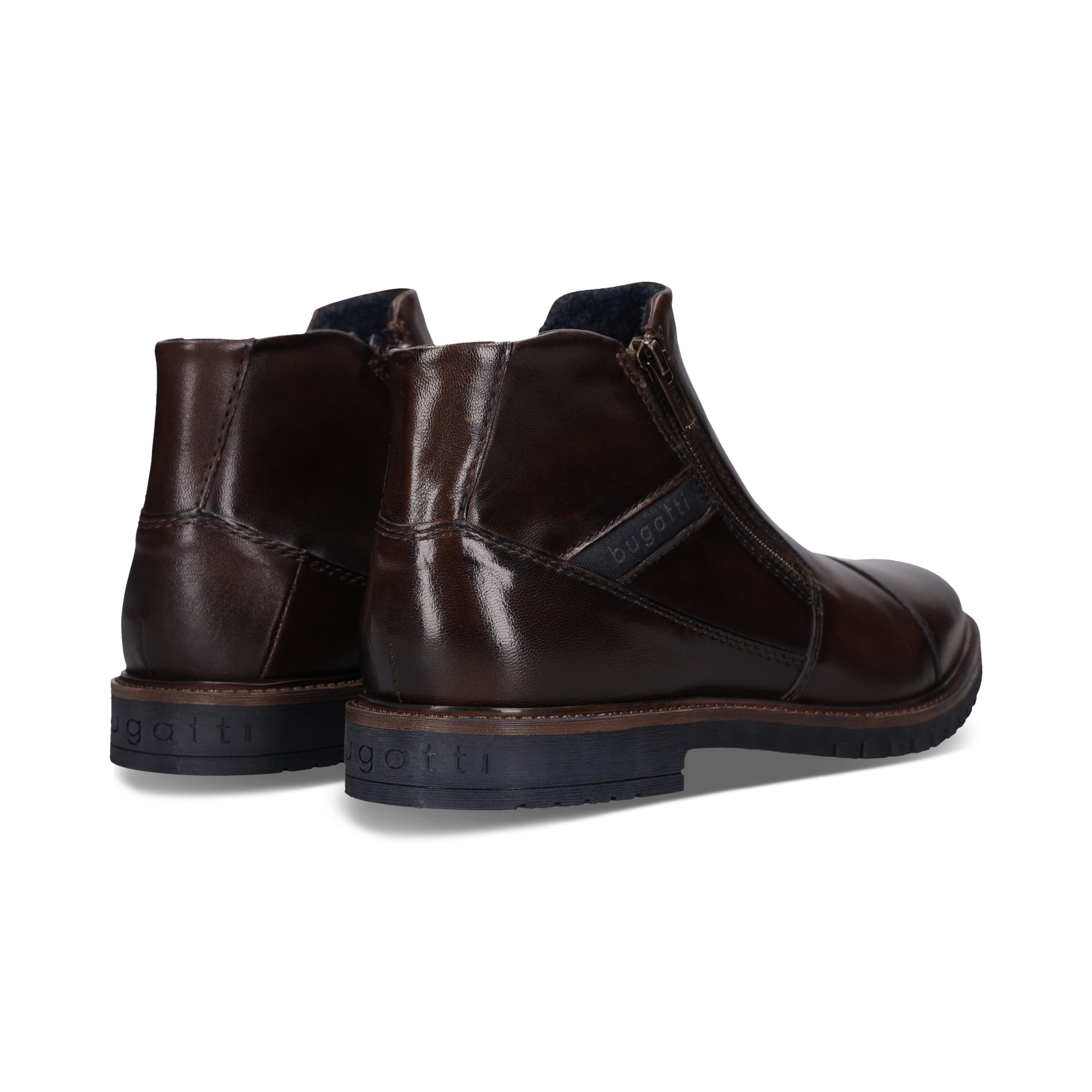 bugatti Stiefelette  Boots mit beidseitigen Reissverschlüssen