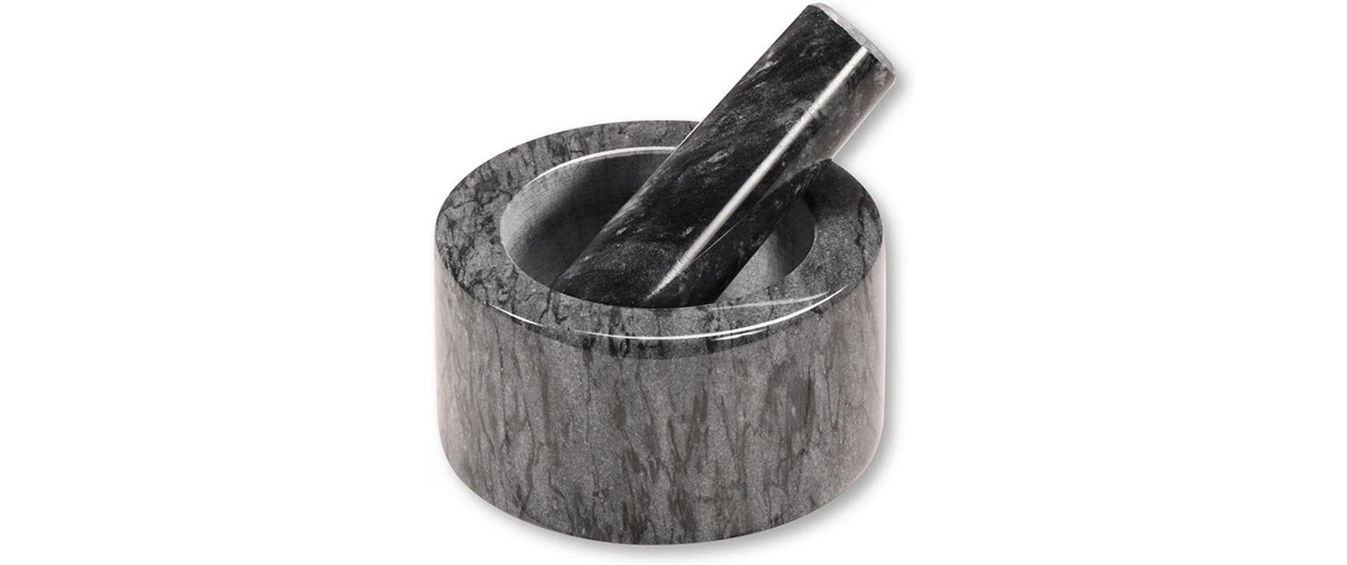 Image of KESPER Mörser "Kesper Mörser mit Stössel Marmor Poliert 13 x 8 cm"