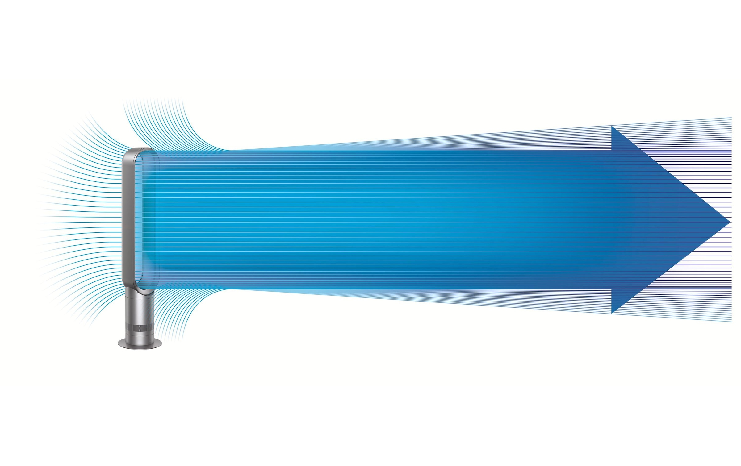 DYSON Turmventilator »Cool AM07, Silberfarben/Weiss«