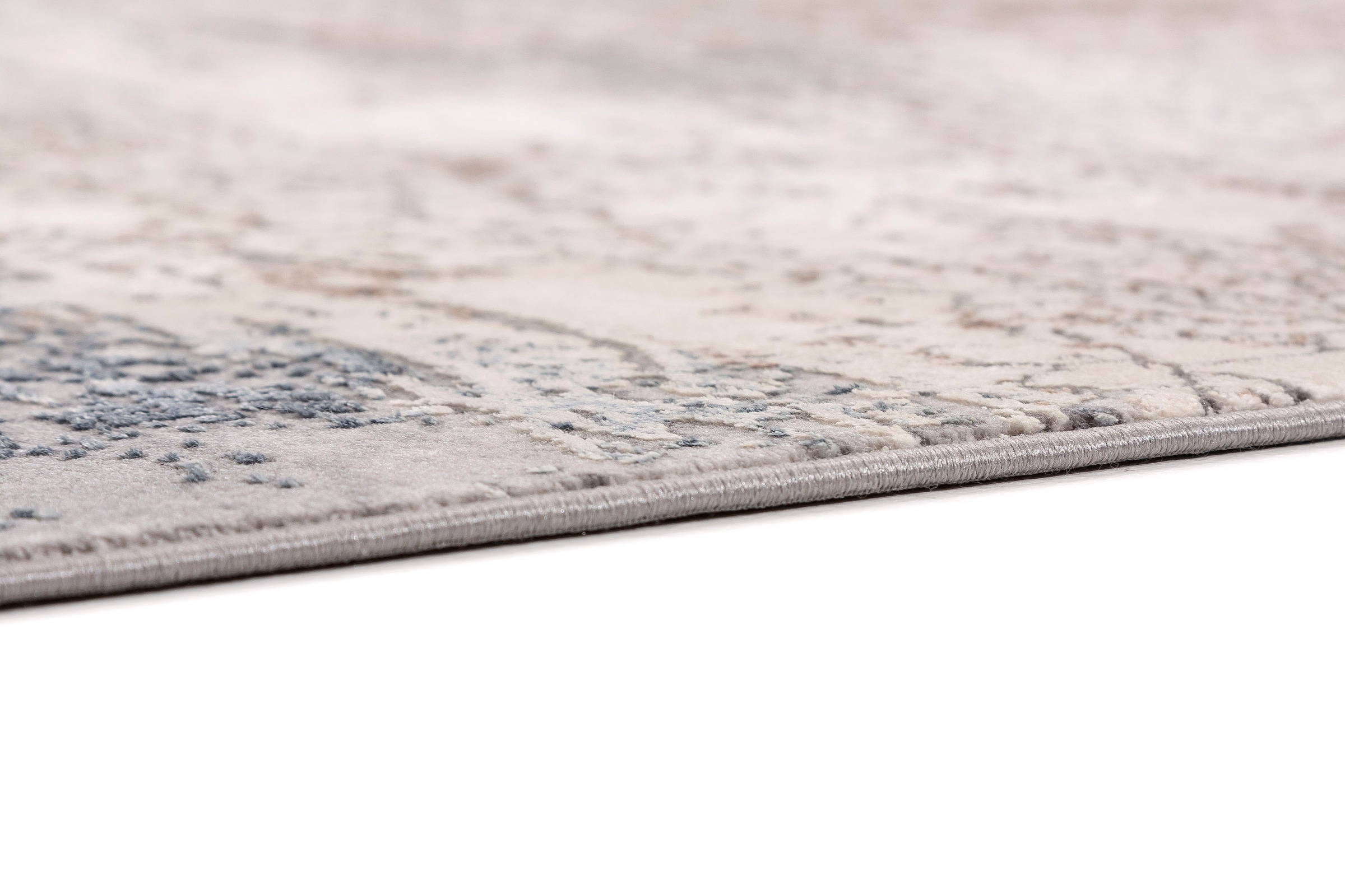 ASTRA Tapis »Mirano 231« Rectangulaire 7 mm Höhe 3-D Effekt, Viskose, seidig schimmernd, Hoch Tief Struktur