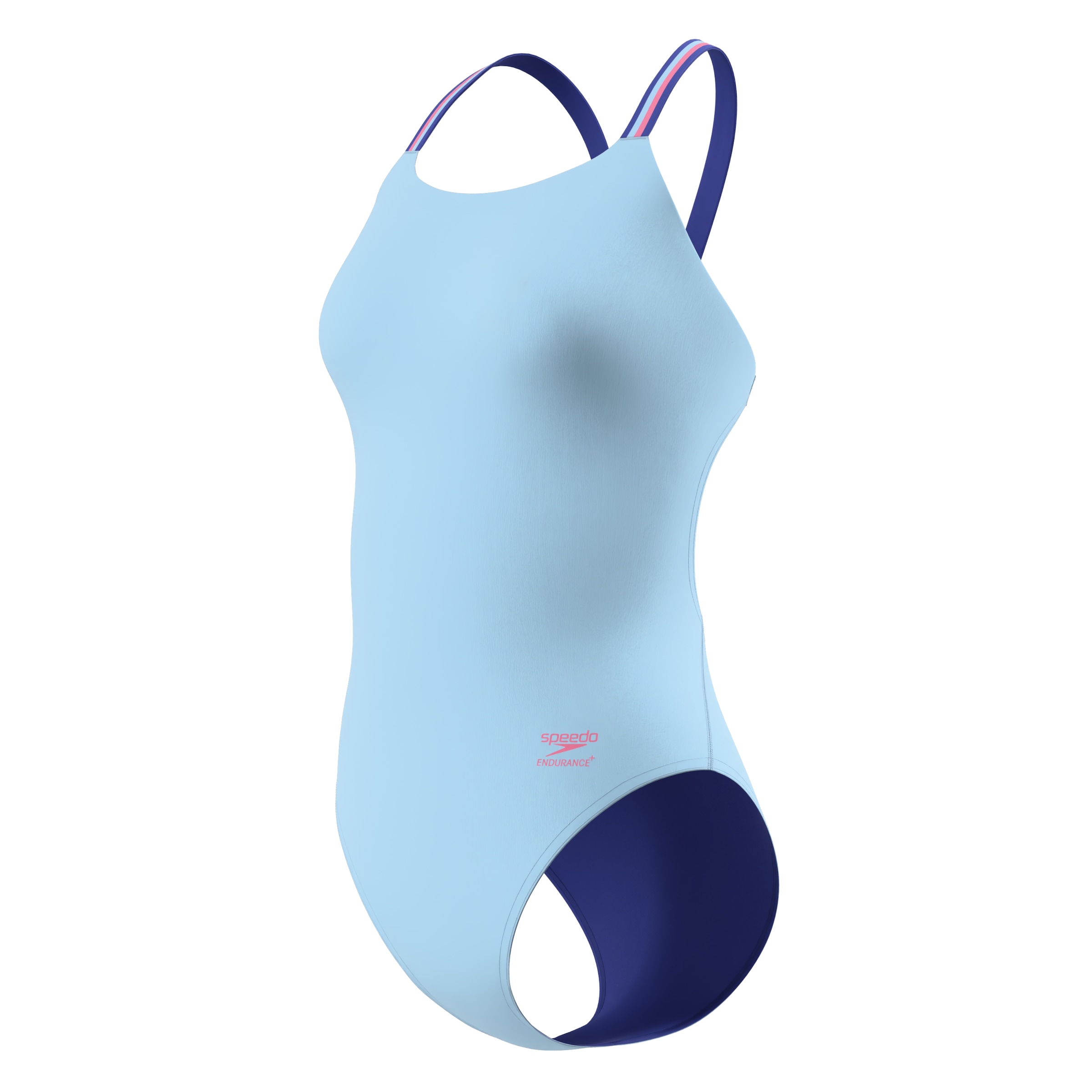 Speedo Maillot de bain »FL SOLID COMFORT V-BACK LTBLU«