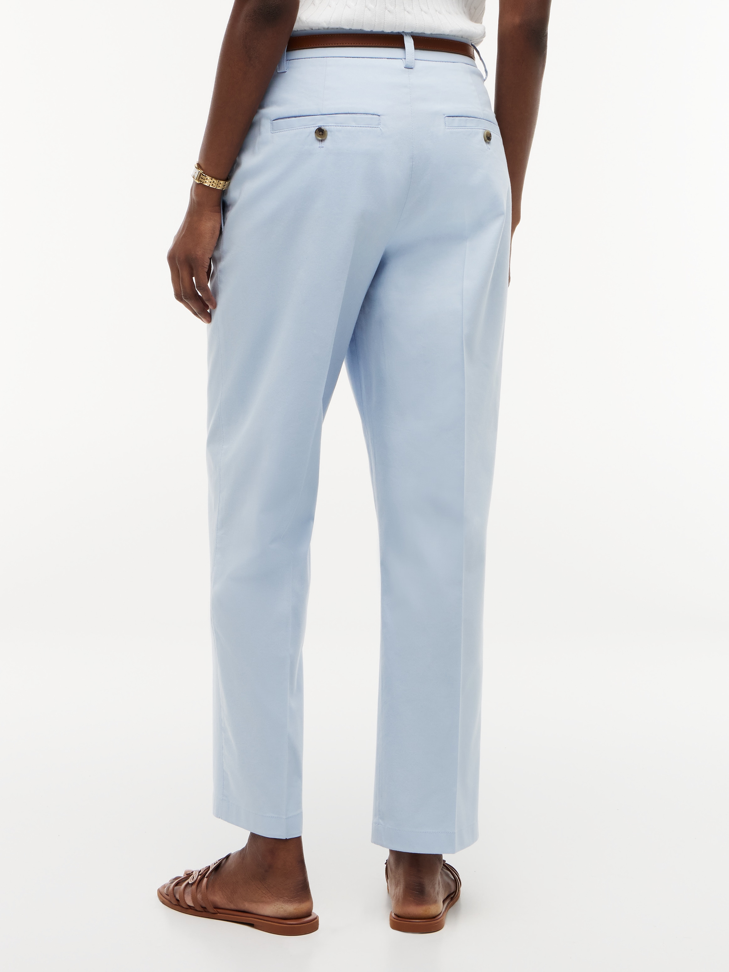 Tommy Hilfiger Chinos »COTTON SLIM STRAIGHT CHINO«  mélange coton, coupe droite