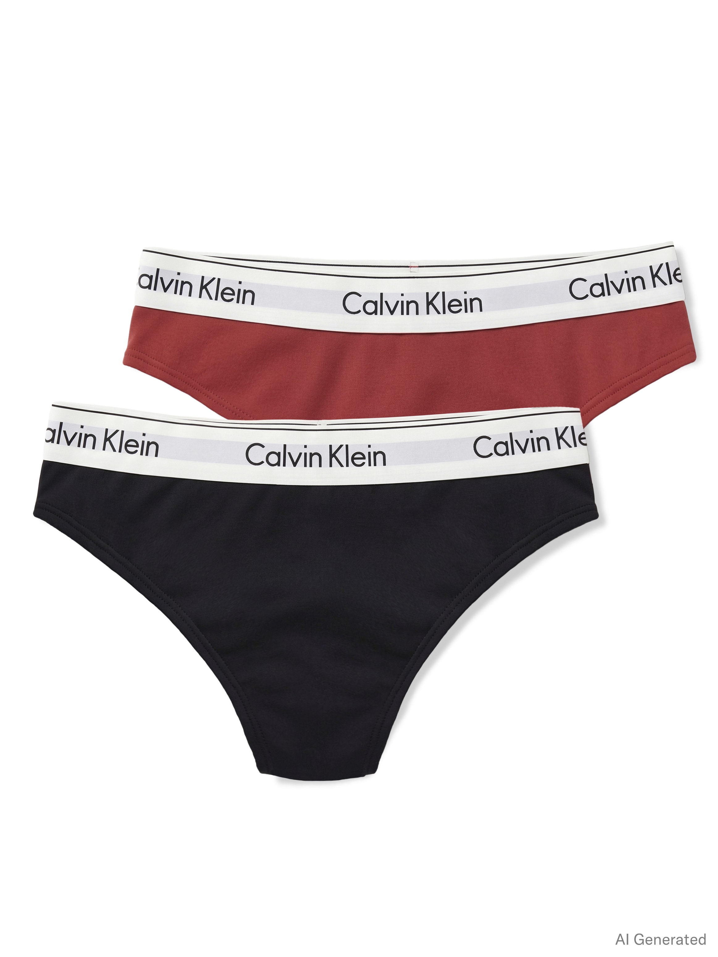 Calvin Klein Underwear Tanga »THONG 2PK« Packung, 2er-Pack,  Körpernahe Passform mit elastischem Bund