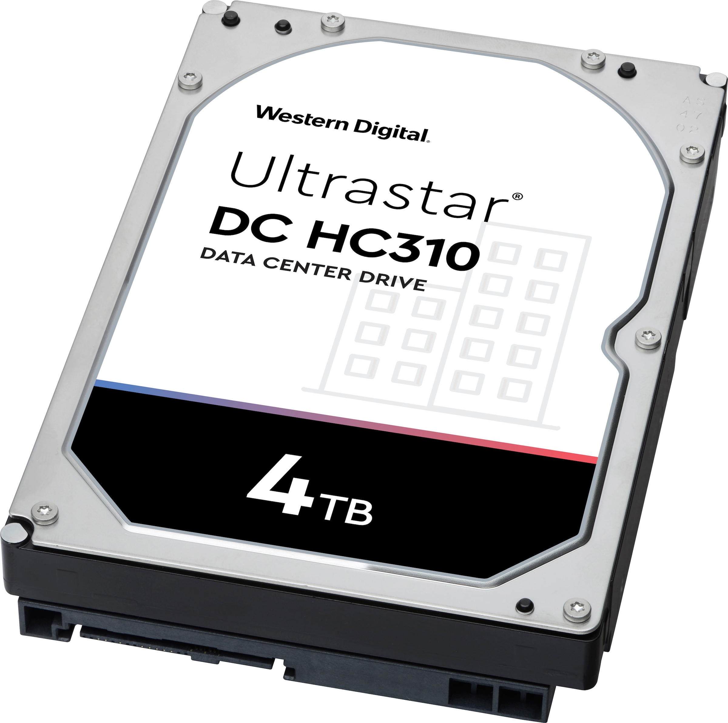 Western Digital HDD-Festplatte »Ultrastar DC HC310 4TB«, 3,5 Zoll, Anschluss SATA, Bulk