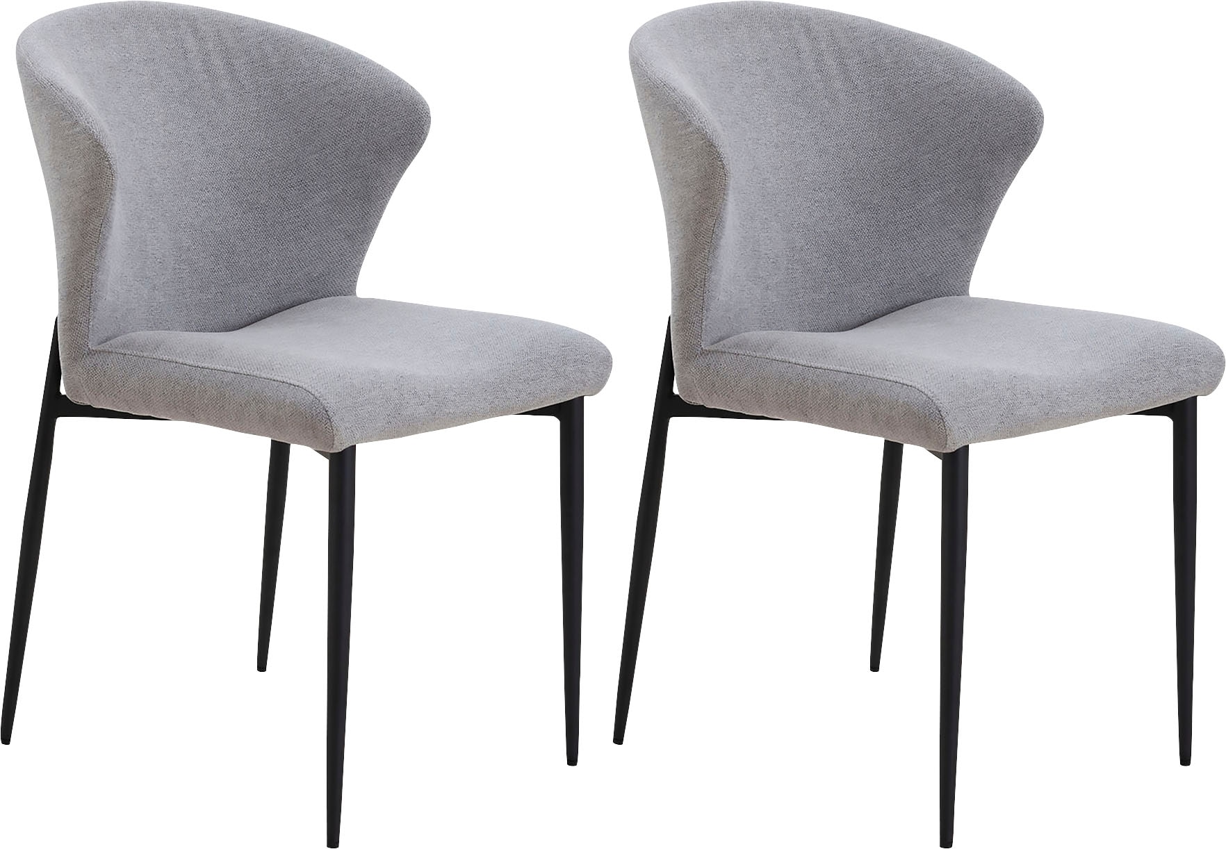 Image of SalesFever Esszimmerstuhl "Dallas 2er-Set" (Set) 2 Stk.mit Metallgestell, B 63, H 87, T 56 cm
