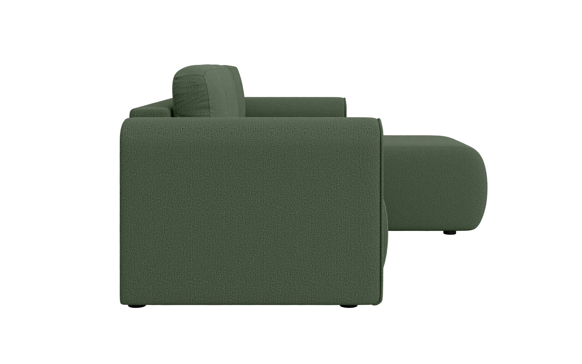 INOSIGN Canapé d'angle »Zacharia wahlweise Schlafsofa mit Bettkasten, B/T/H 250/166/86 cm« L-Form mit Wellenunterfederung, Recamiere beidseitig montierbar