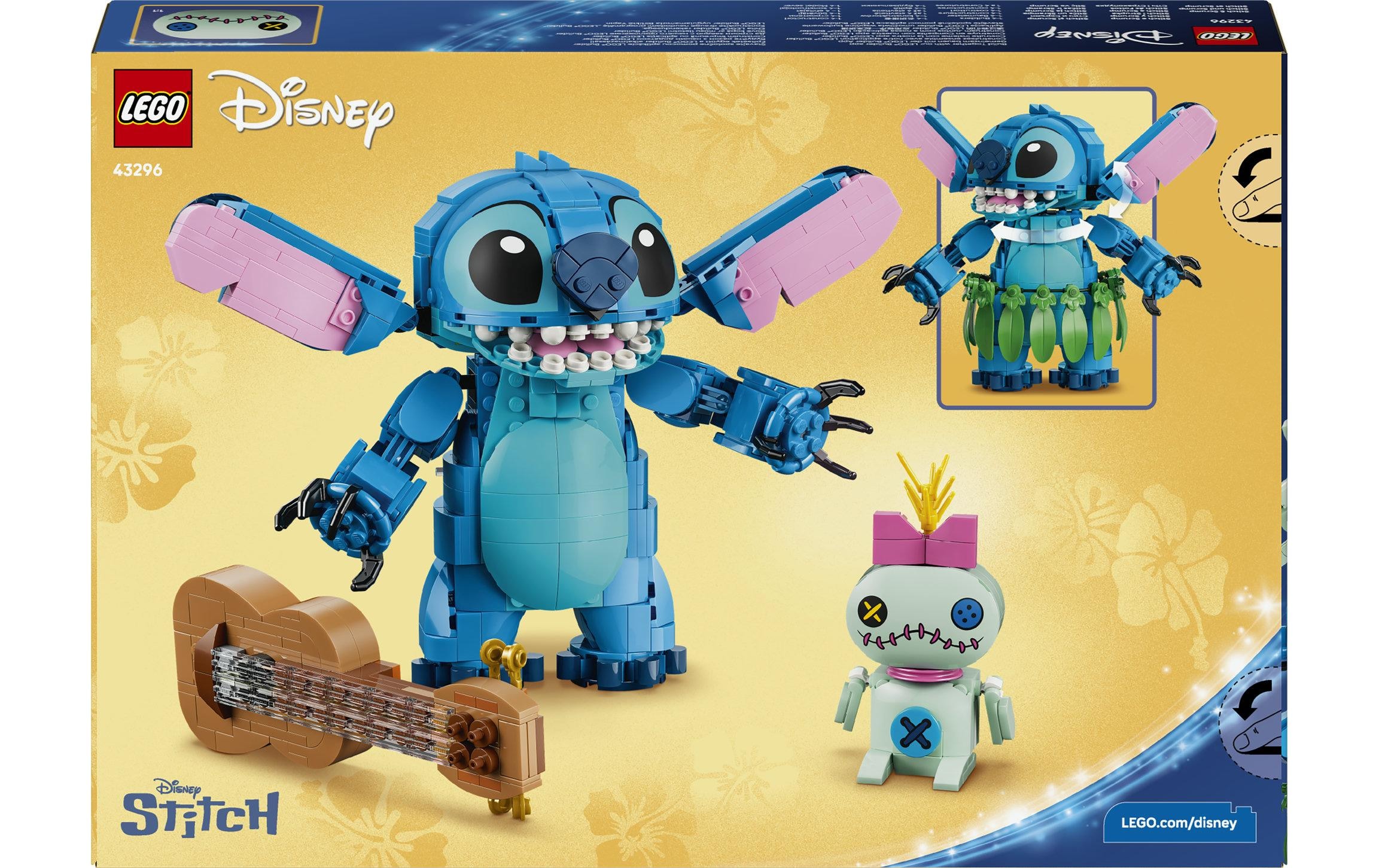 LEGO® Pions de construction »Stitch und Scrump (43296), LEGO Disney Classic« fabriqué en Europe
