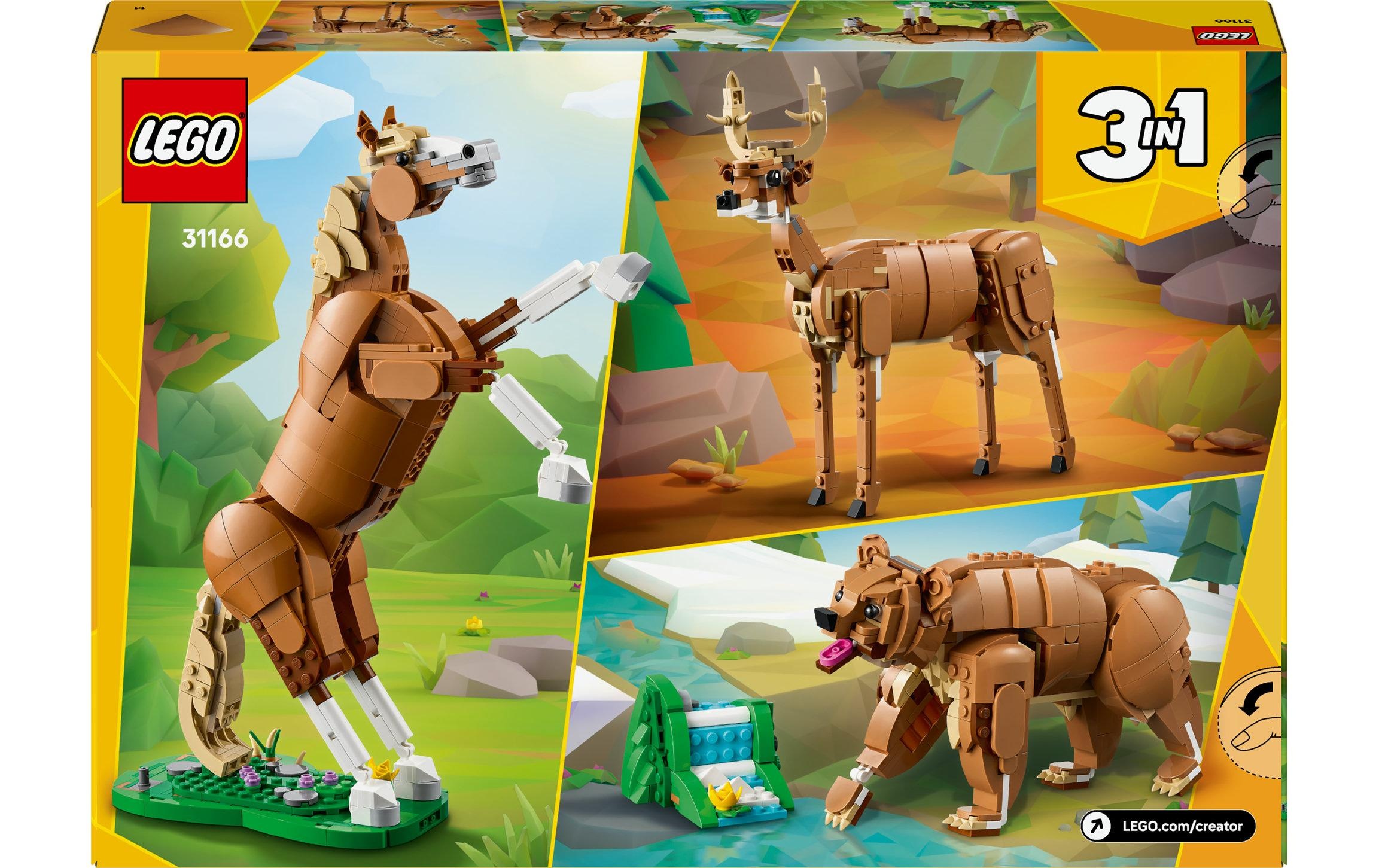 LEGO® Spielbausteine »LEGO® Creator Prächtiges Ross 31166«, (685 St.)