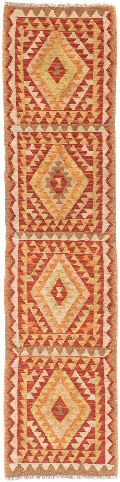 Image of morgenland Läufer »Kelim Maimene Medaillon 293 x 83 cm«, rechteckig, 0,5 mm Höhe, Wendeteppich bei Ackermann Versand Schweiz