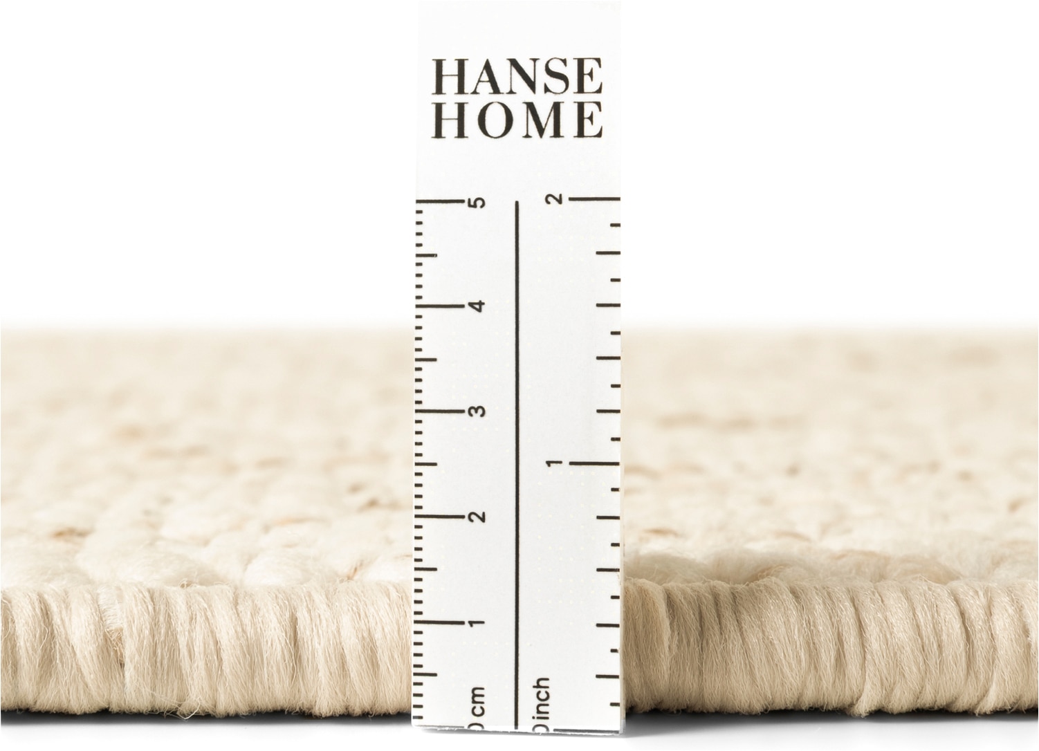 HANSE Home Tapis »Wolly 2« Rectangulaire 12 mm Höhe tissu plat, coureur, style scandinave, aspect laine, salle à manger, salon, couloir