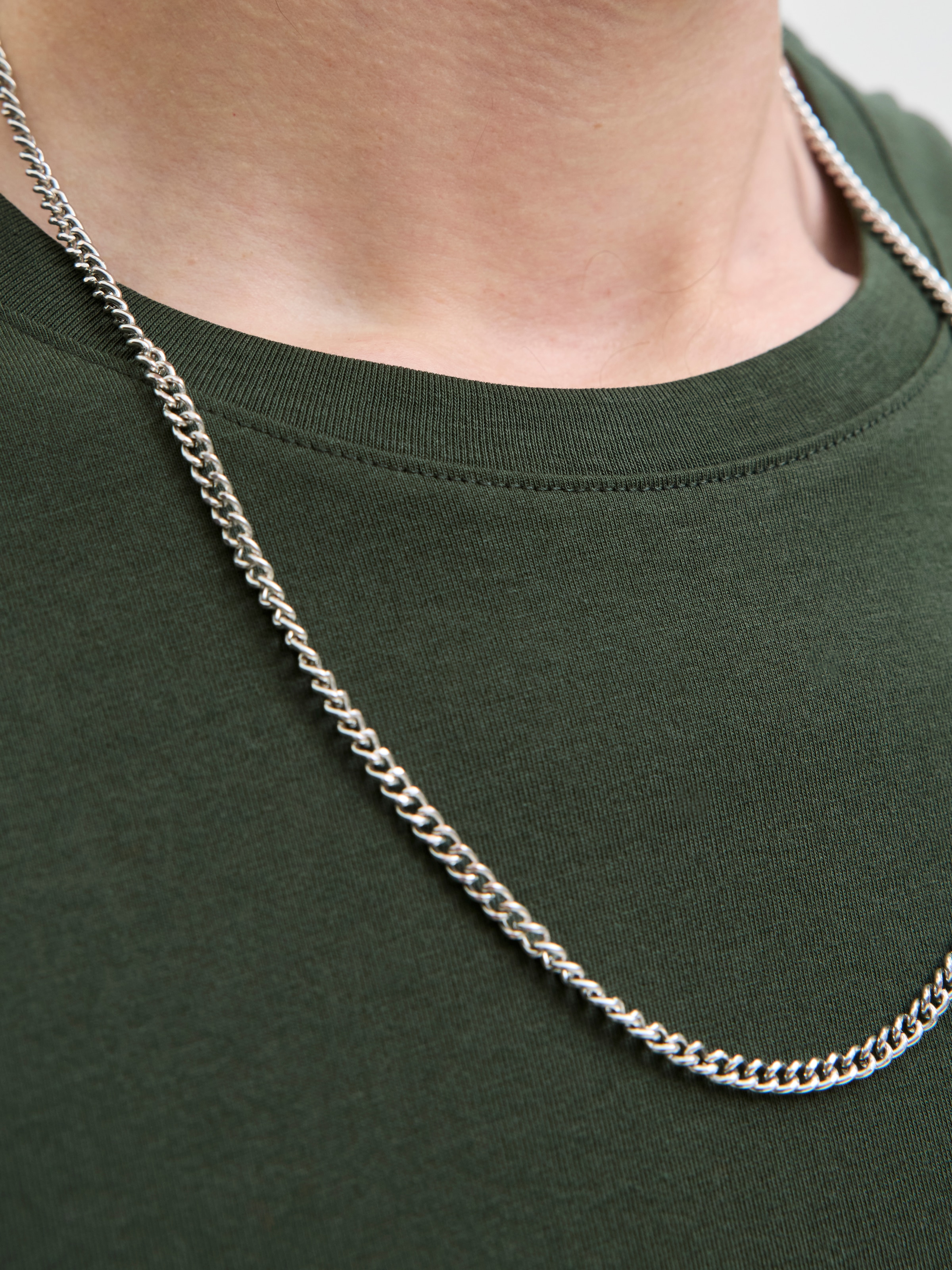 Jack & Jones Rundhalsshirt »JJEORGANIC BASIC TEE SS O-NECK NOOS«, mit Rundhalsausschnitt