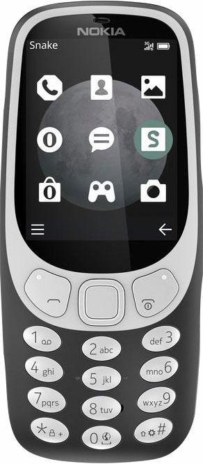 3310 3G Handy (6,1 cm / 2,4 Zoll, 0,128 GB, 2 MP Kamera)