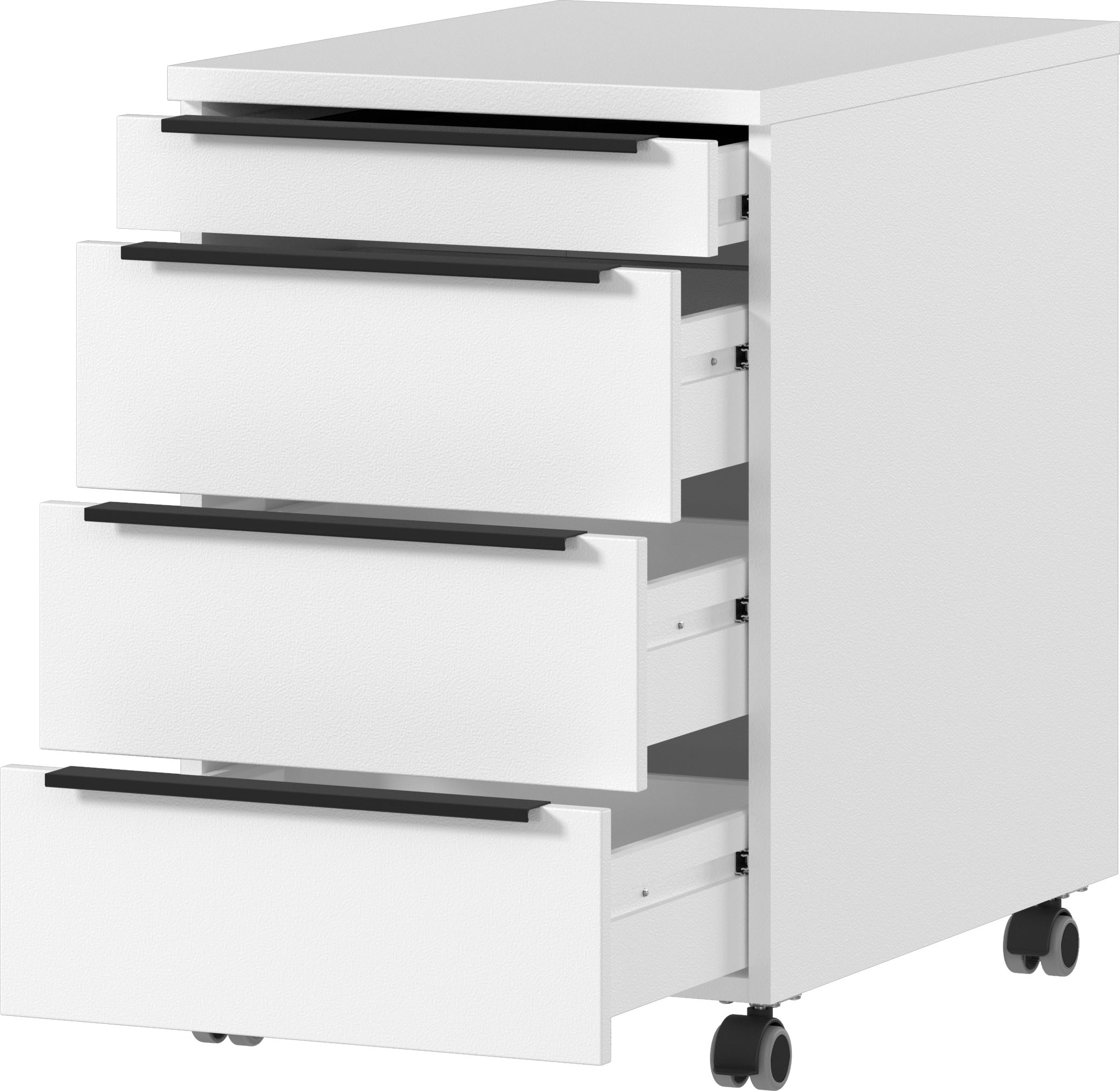 GERMANIA Ensemble de meubles de bureau »Mailand« 2 cuis tlg. inkl. Schreibtisch und Rollcontainer