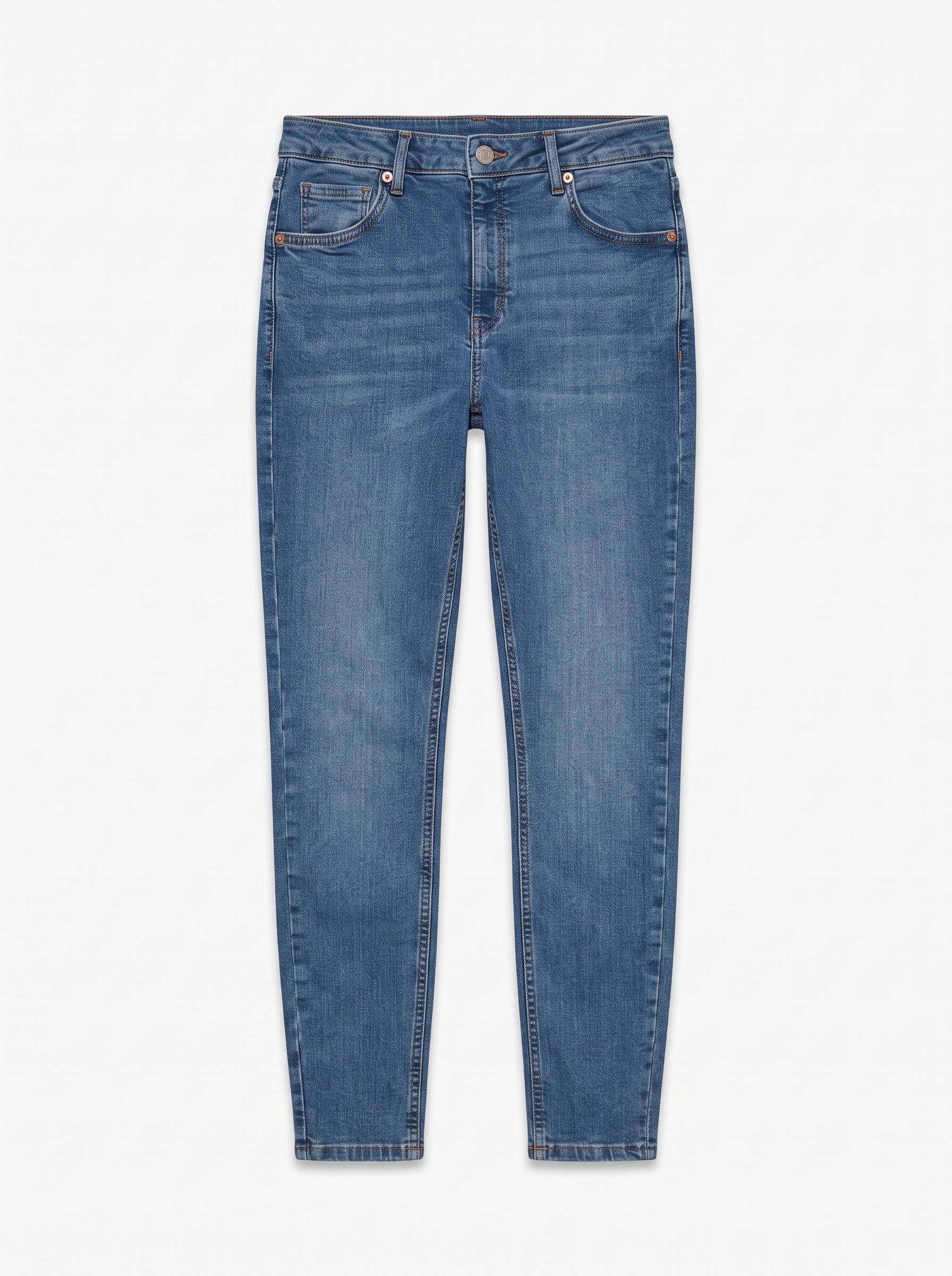 TOPSHOP Jeans skinny »TSJAMIE HR SLIM DNM JEANS MB NOOS« mélange de coton, coupe skinny, taille haute