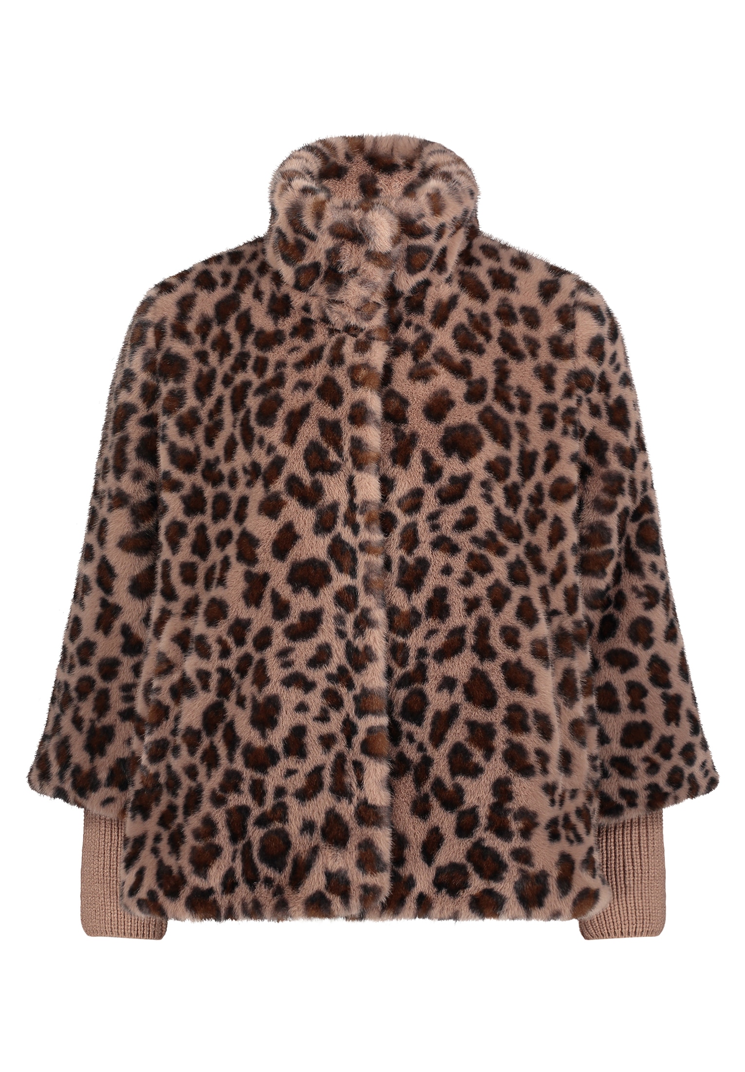 Betty Barclay Veste en peluche avec motif léopard