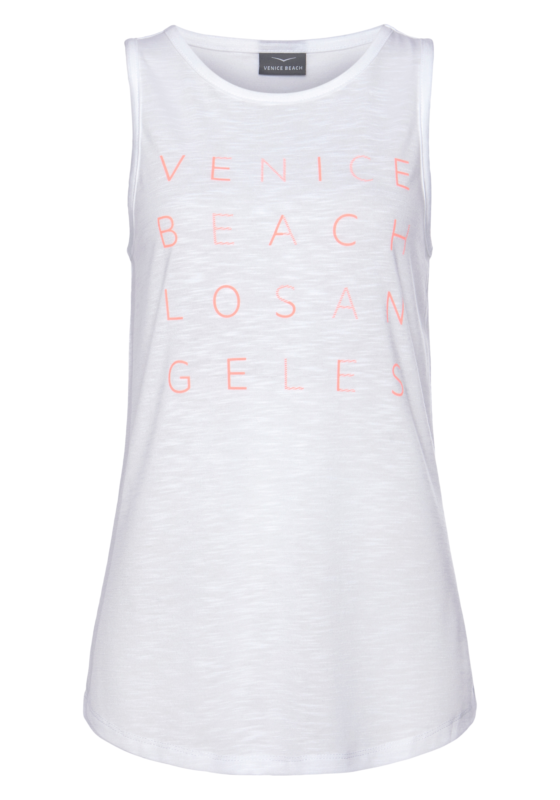Venice Beach Tanktop, mit Logoprint