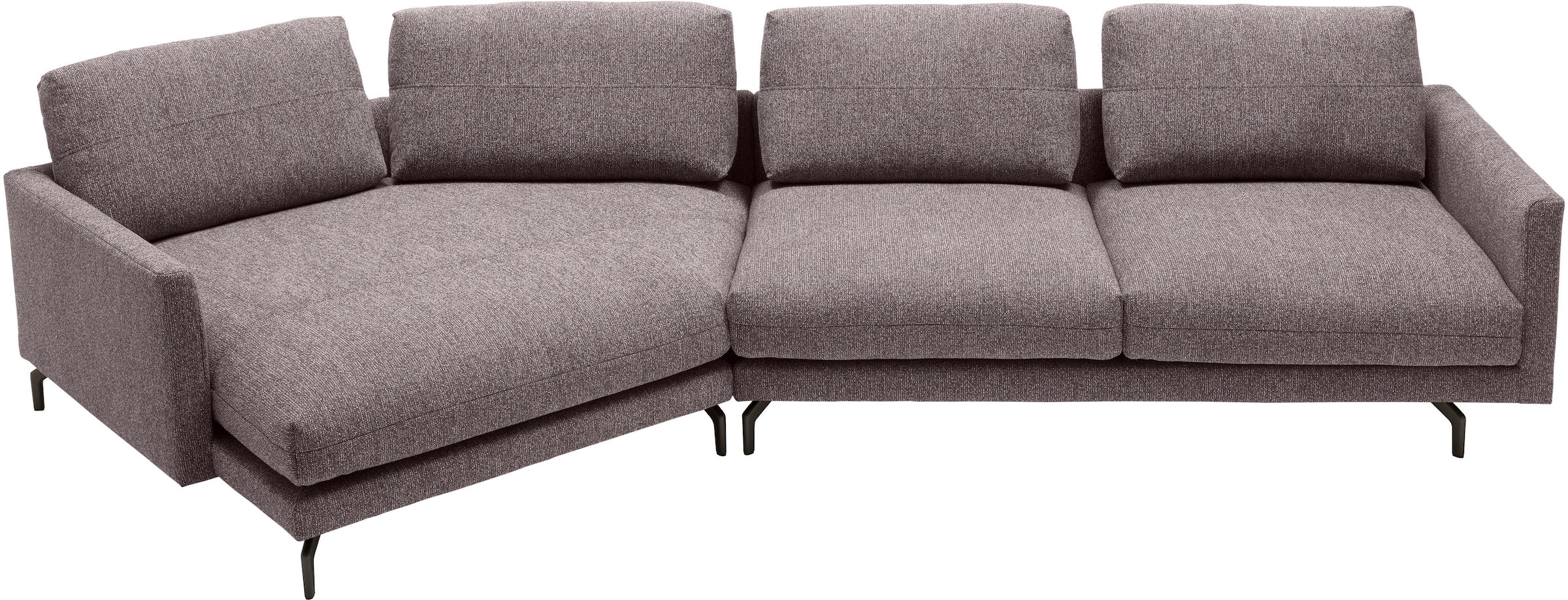 Creation BY ROLF BENZ Wohnlandschaft »CR.414 mit Kuschelecke für Wohlfühlkomfort« Wahlweise aus Leder oder Chenille