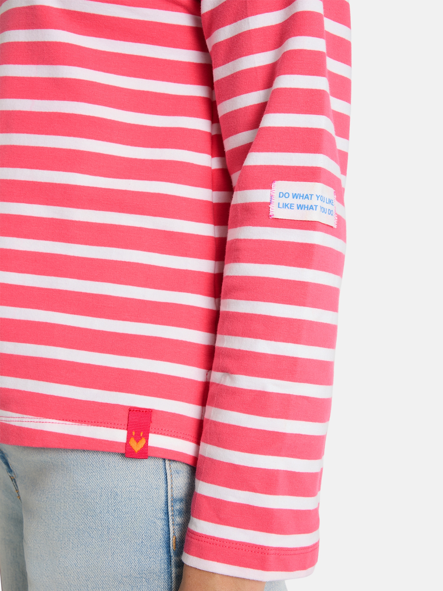 Lieblingsstück Langarmshirt »StineL« mit U-Boot Ausschnitt, Streifenmuster