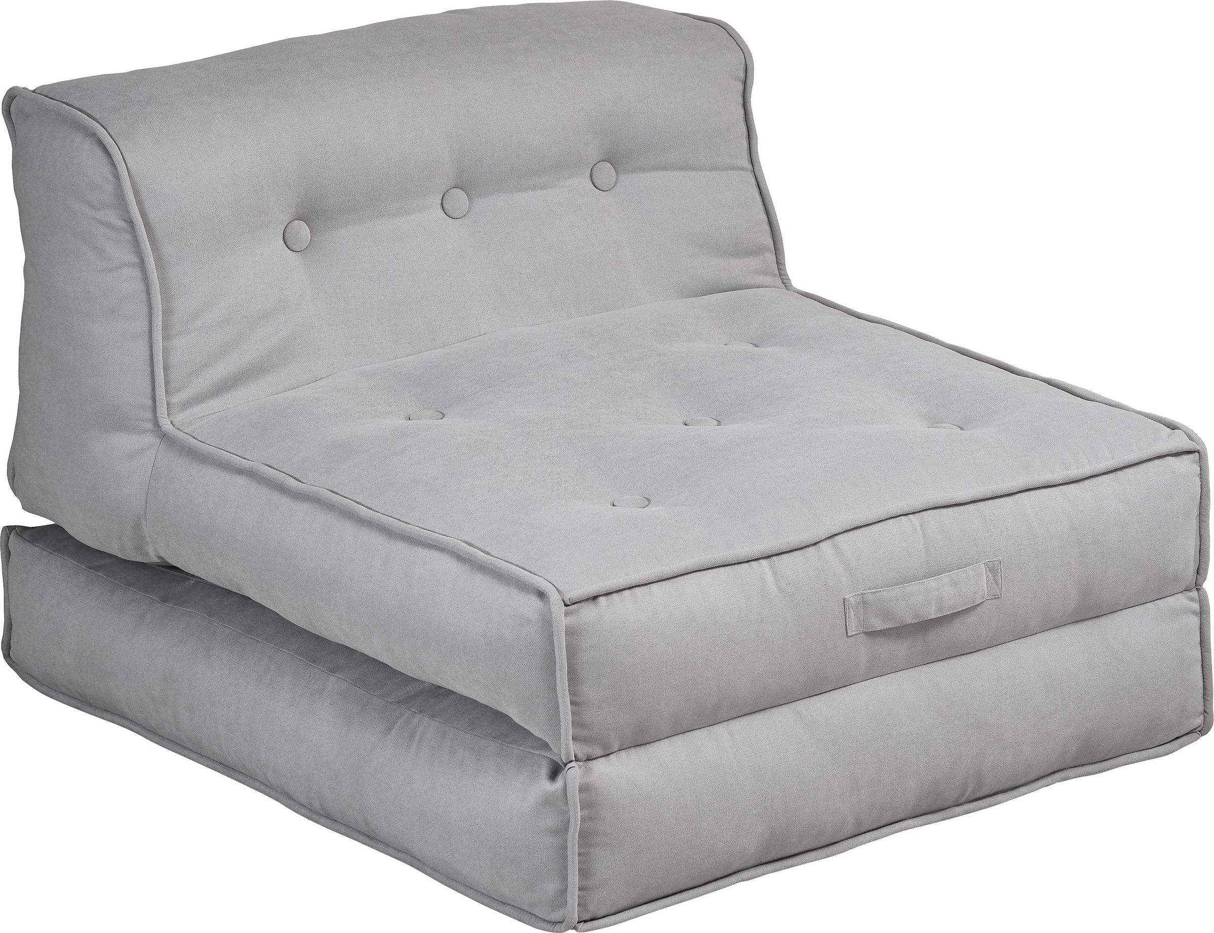 Image of Home affaire Sessel "Pia" Loungesessel in 2 Grössen, mit Schlaffunktion und Pouf-Funktion.