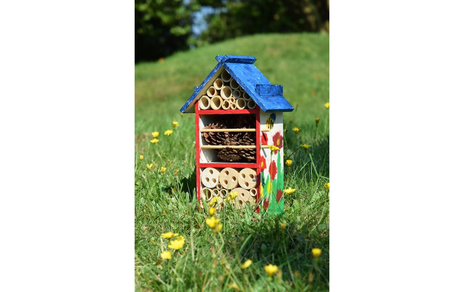 dobar Hôtel pour insectes »Bastelset, 16 x 9,5 x 28 cm«