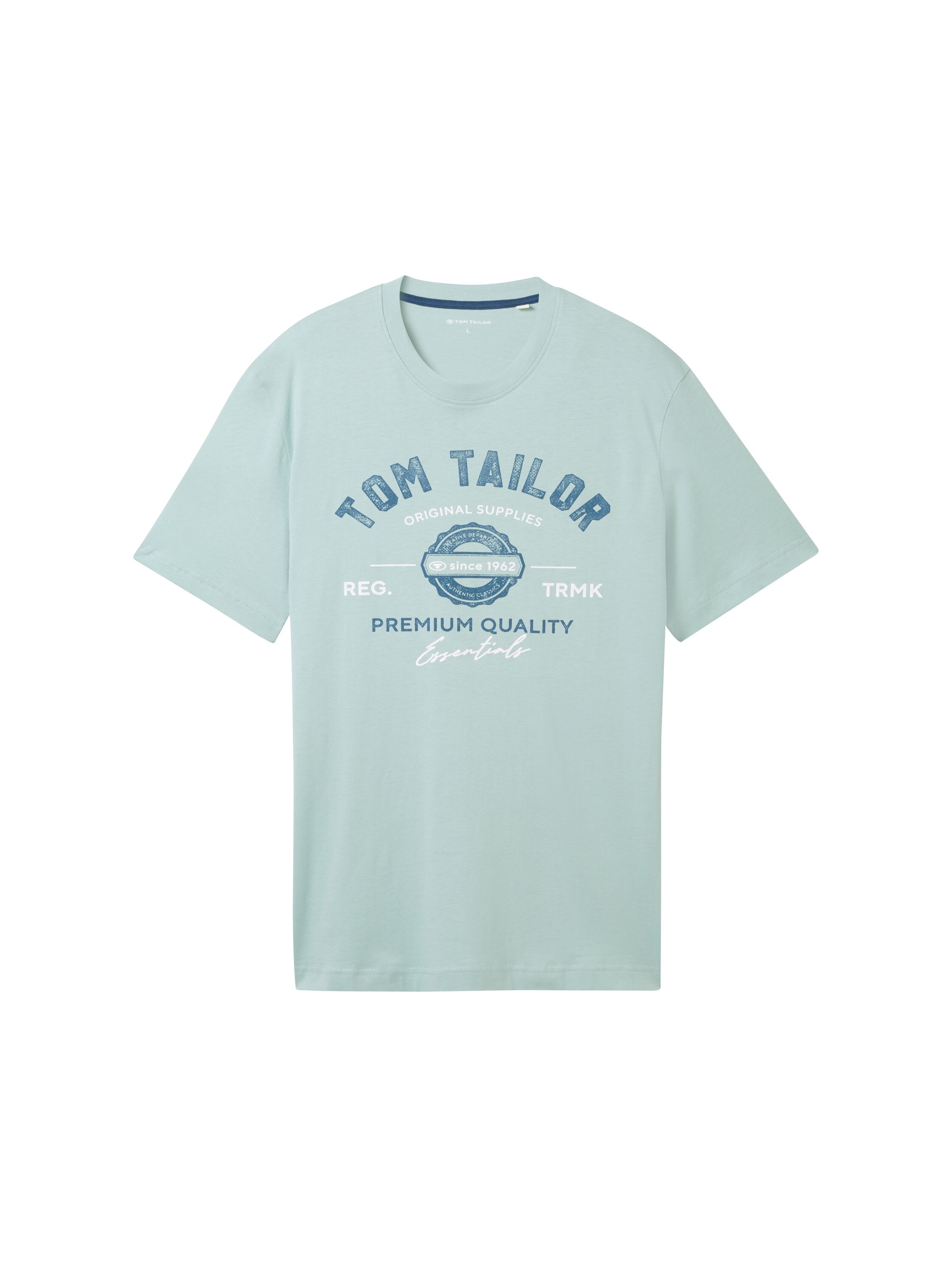 TOM TAILOR T-Shirt mit grossem Logofrontprint