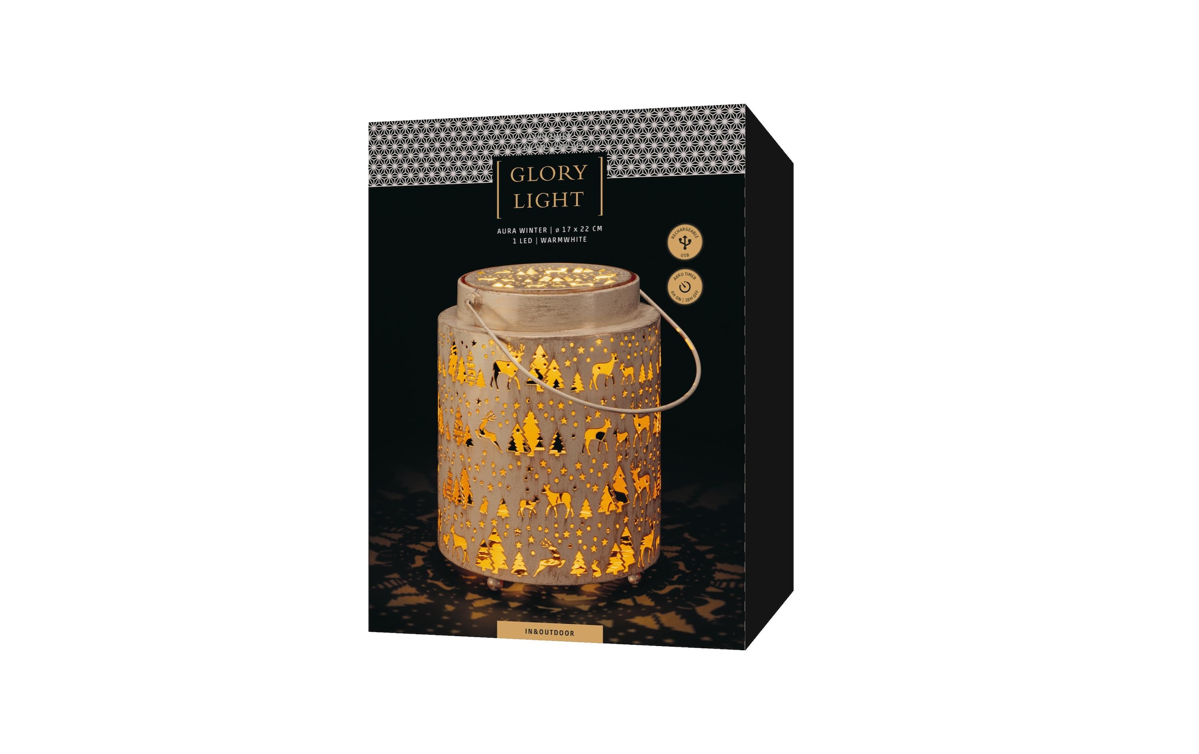 STT Lanterne LED »Aura winter«